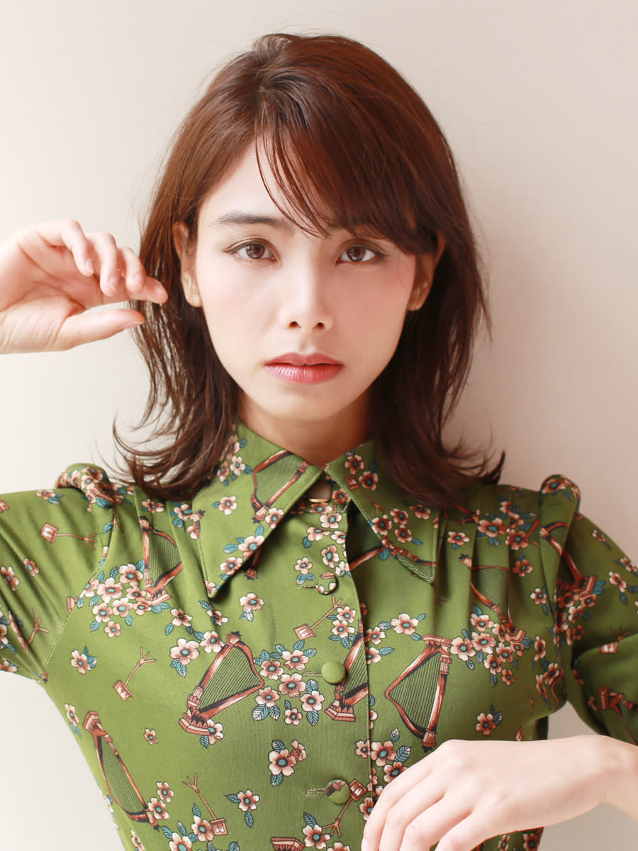 ROUGE mieux【ルージュ ミュー】のスタイル紹介。小顔カット/ミディアム/ロング/レイヤーカット【茗荷谷駅】