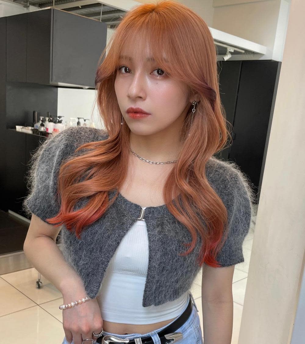 SHACHU 【シャチュー】【シャチュー】のスタイル紹介。アプリコットオレンジ×韓国スタイル(Junko) 