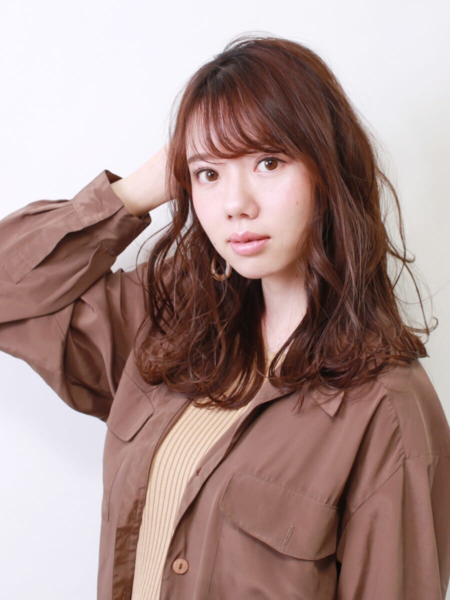 ROUGE mieux【ルージュ ミュー】のスタイル紹介。ゆるふわパーマ/くせ毛風カール【茗荷谷駅】