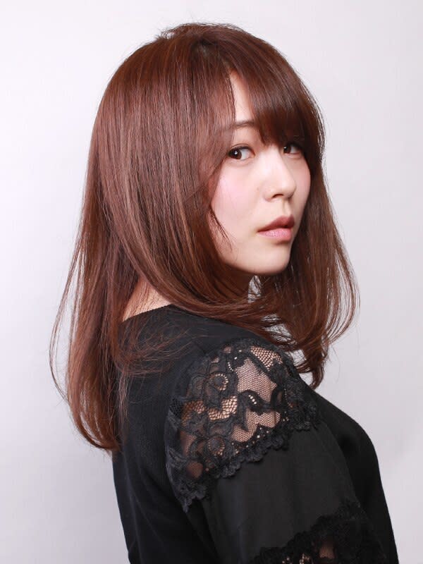 ROUGE 茗荷谷店【ルージュ ミョウガダニテン】のスタイル紹介。艶カラー/小顔カット/ミディアム/ロング【茗荷谷駅】
