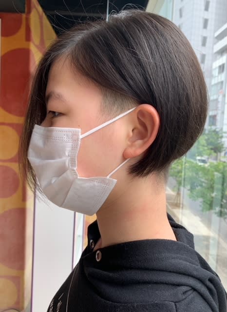 WORKS【ワークス】のスタイル紹介。【WORKS】ツーブロック前下がりボブ