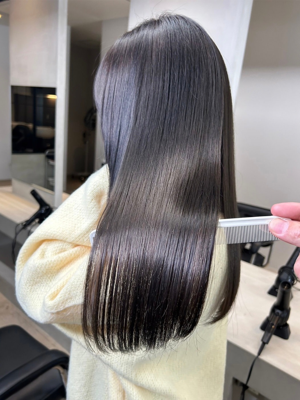 CECIL hair 【セシル ヘアー】【セシル ヘアー】のスタイル紹介。髪質改善×グレージュ