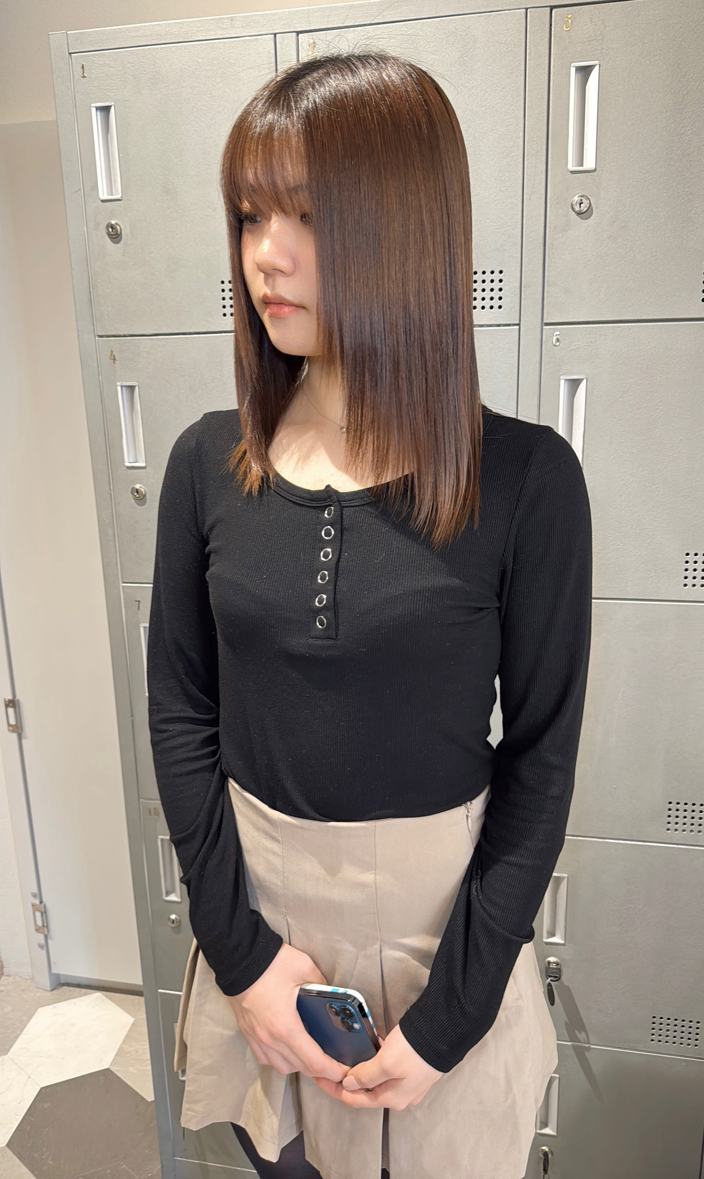 Lolonois 天満【ロロネー】【ロロネー テンマ】のスタイル紹介。【Lolonois天満】髪質改善ストレート