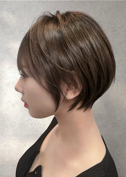 ACRO.ao【アクロアオ】のスタイル紹介。【ACRO.ao】丸みショート/ショートボブ/前髪あり