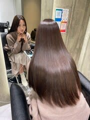Vale【ベール】のスタイル紹介。つや髪美髪ストレート×髪質改善Tr 縮毛矯正/艶カラー#1