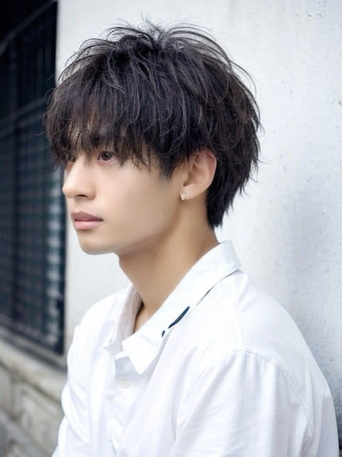 メンズサロンENORE銀座店【メンズサロンエノアギンザテン】のスタイル紹介。メンズカット/メンズパーマ/縮毛矯正/曲がる縮毛矯正