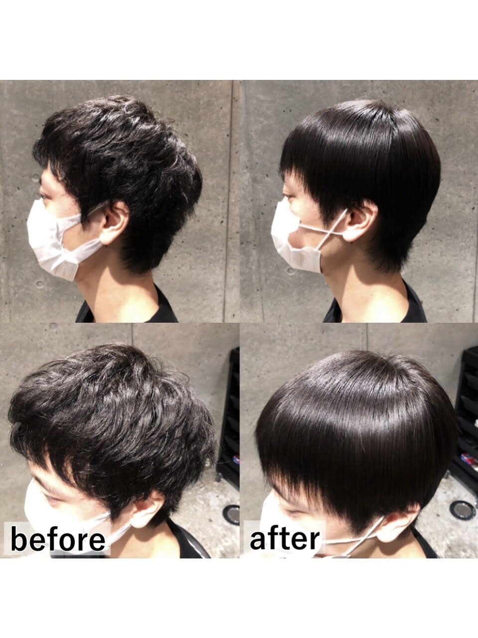 メンズ縮毛矯正専門店ENORE青山店【メンズシュクモウキョウセイセンモンテンエノアアオヤマテン】のスタイル紹介。髪質改善とヘッドスパの専門店 ENORE 青山店×スタイル