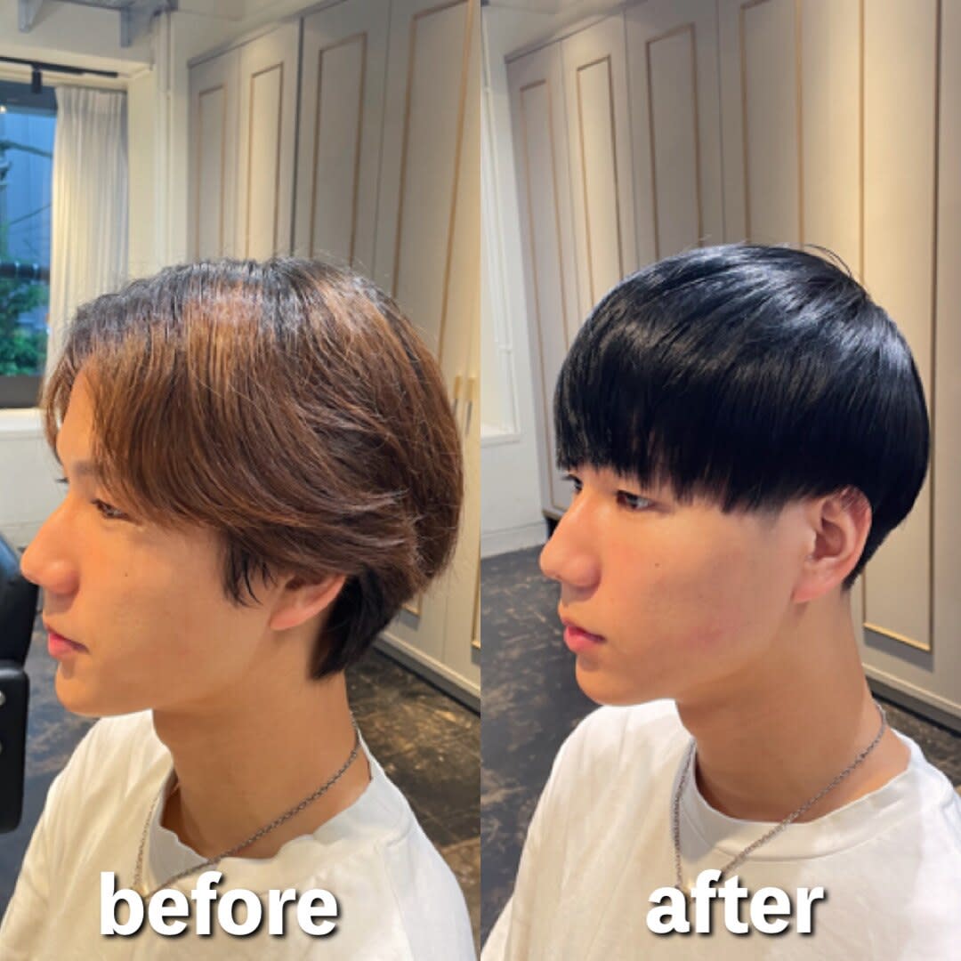 メンズ縮毛矯正専門店ENORE青山店【メンズシュクモウキョウセイセンモンテンエノアアオヤマテン】のスタイル紹介。髪質改善とヘッドスパの専門店 ENORE 青山店×スタイル