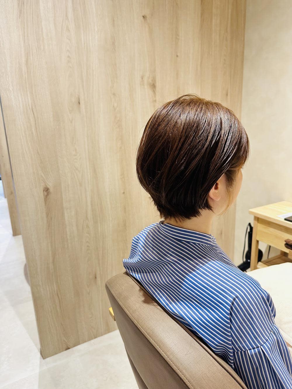 半個室型美容室 Sourire 鹿児島中央店【ハンコシツガタビヨウシツスーリールカゴシマチュウオウテン】のスタイル紹介。ショートスタイル
