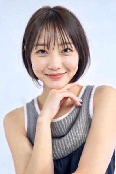 innocent hair&make 青葉台【イノセントヘアーアンドメイクアオバダイ】のスタイル紹介。ショートボブ