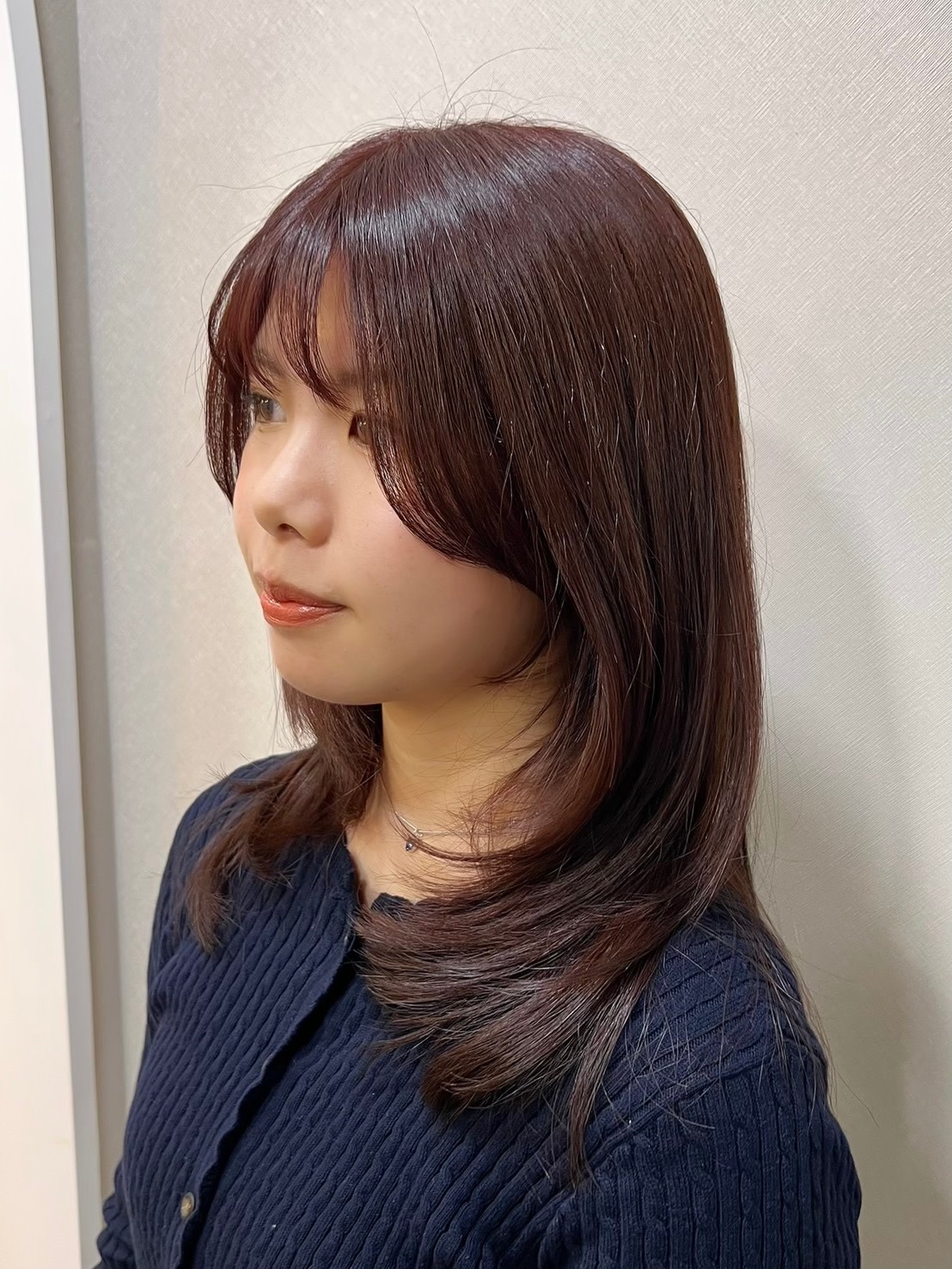 G.N.M GUNHEE&MUJIN（旧：GUNHEE TOKYO【ゴニ トウキョウ】）【ジーエヌエム ゴニアンドムジン】のスタイル紹介。韓国ドラマ「わかっていても」ユ・ナビ風レイヤーカット