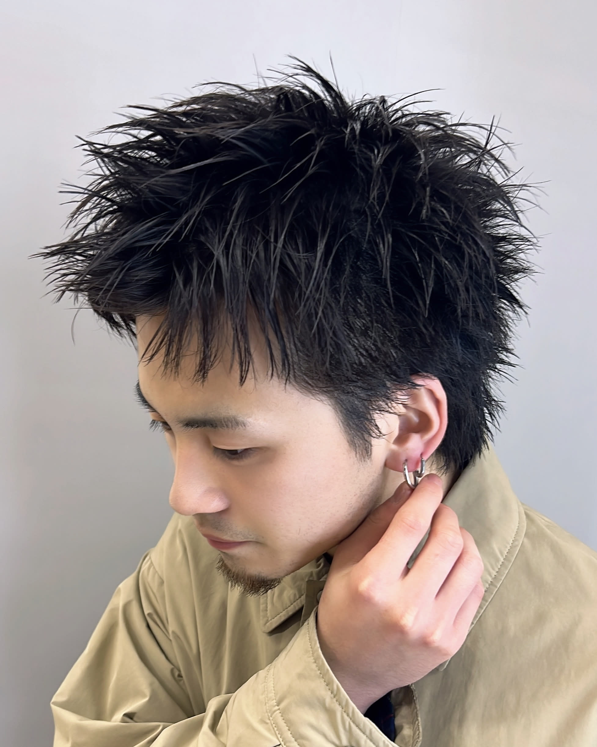 Crede hair's五日市店【クレーデヘアーズイツカイチテン】のスタイル紹介。スパイキーショート