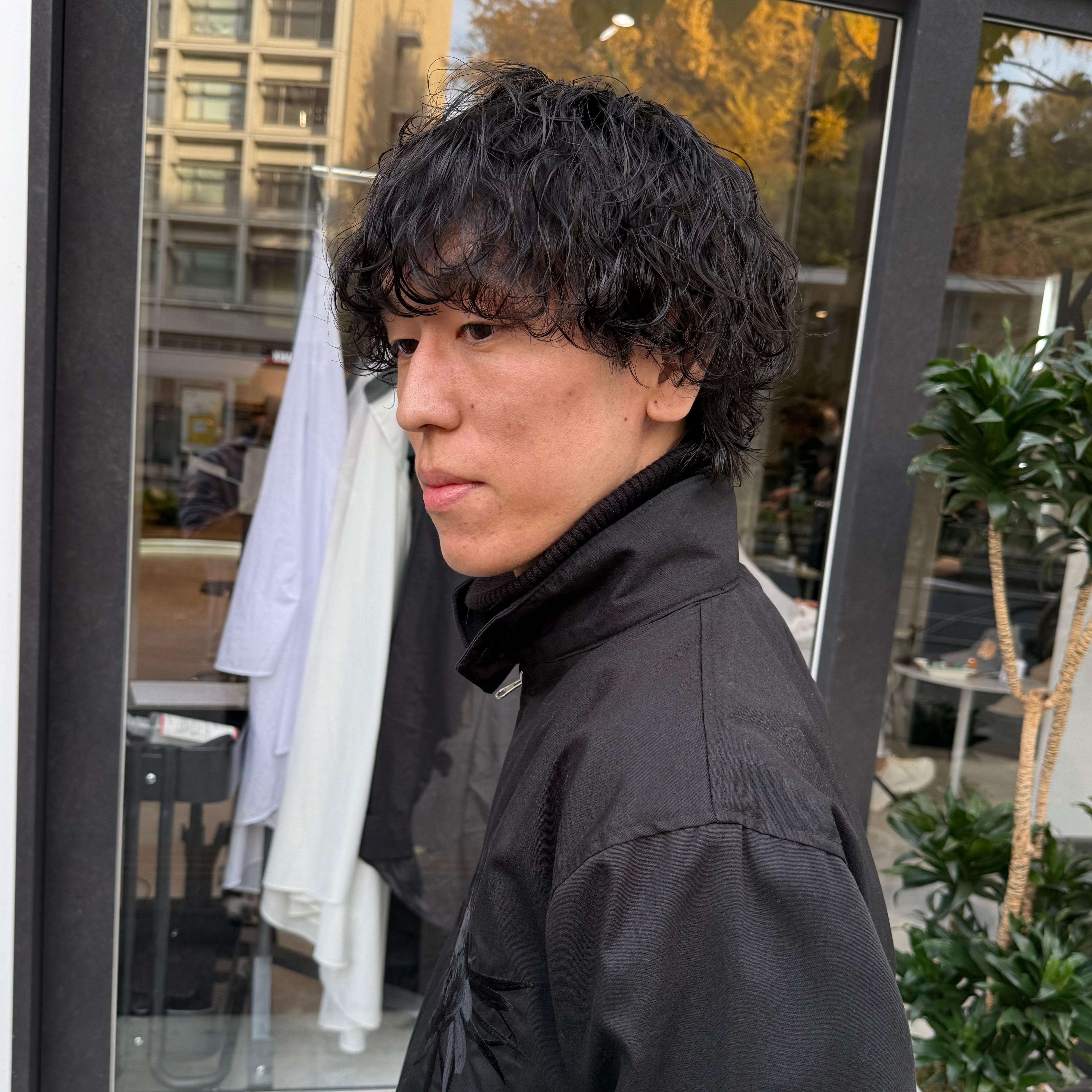 KHALIFA【カリファ】のスタイル紹介。【 メンズマッシュウルフ × ツイストスパイラルパーマ 】