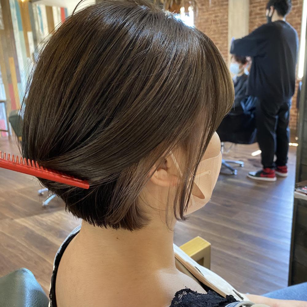 Hair design D. 【ヘアーデザイン ディードット】【ヘアーデザイン ディードット】のスタイル紹介。ショートBob