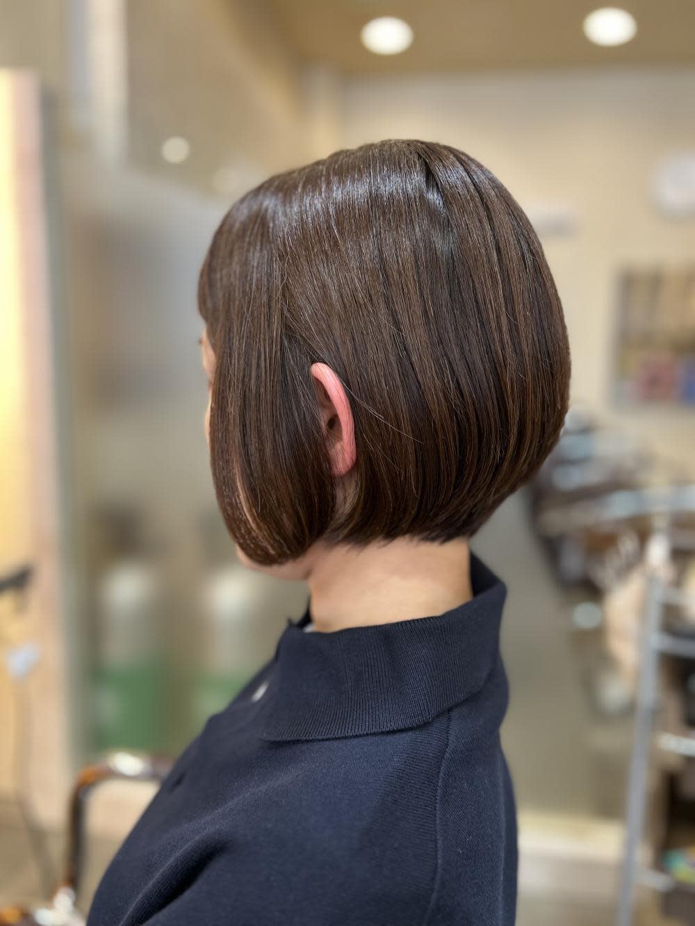 HAIR MOVE champ's 北松戸【ヘア モーヴ チャンプス キタマツド】のスタイル紹介。爽やかショートボブ