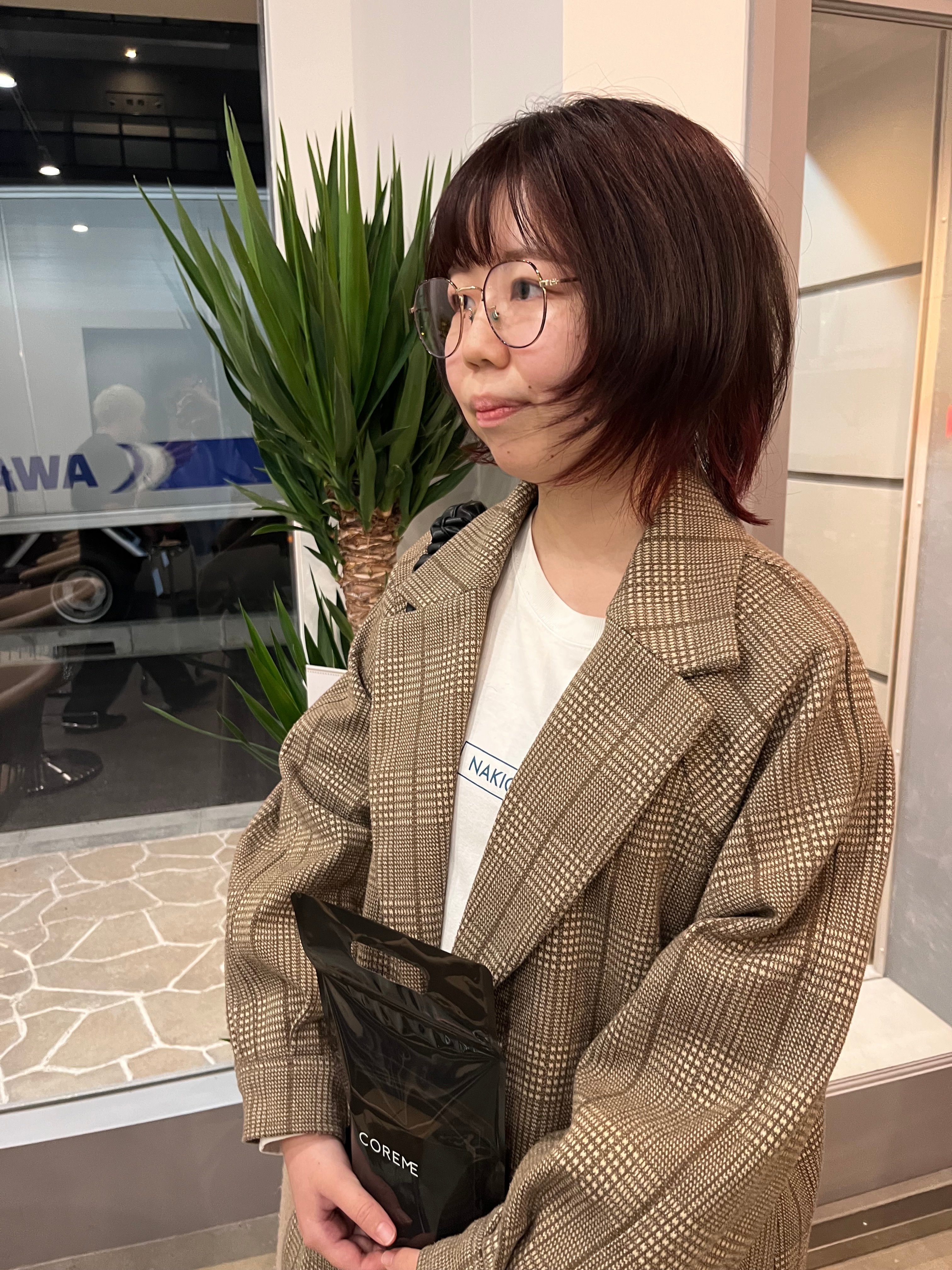 dog star 登戸/向ヶ丘遊園/ケアブリーチ/髪質改善/縮毛矯正【ドッグスター ノボリト ムコウガオカユウエン ケアブリーチ カミシツカイゼン シュクモウキョウセイ】のスタイル紹介。dog star×スタイル