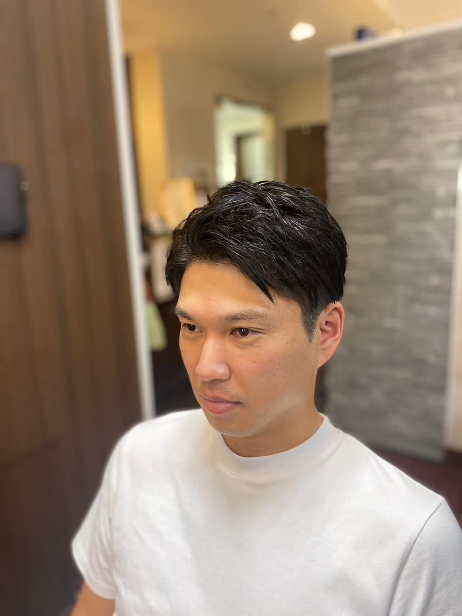 理容室 K-STYLE HAIR STUDIO 水道橋店/バーバー【リヨウシツ ケースタイルヘアスタジオ スイドウバシテン バーバー】のスタイル紹介。ツーブロック/メンズカット/ショート/バーバー/後楽園