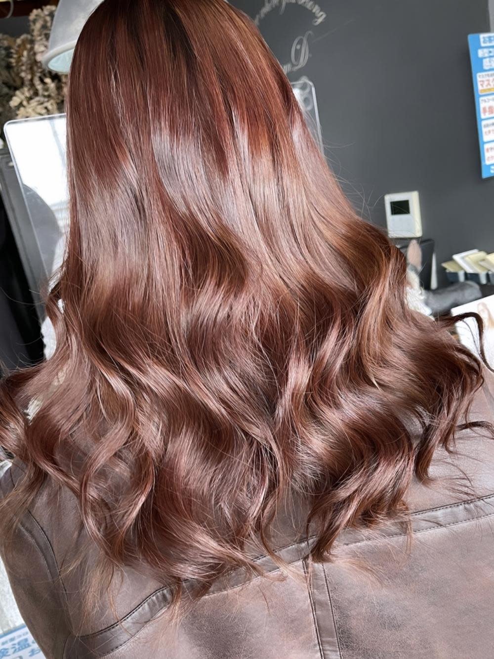 Hair design D. ulu 宇都宮【ヘアーデザイン ディードット ウル】【ヘアーデザイン ディードット ウル】のスタイル紹介。ピンクブラウン