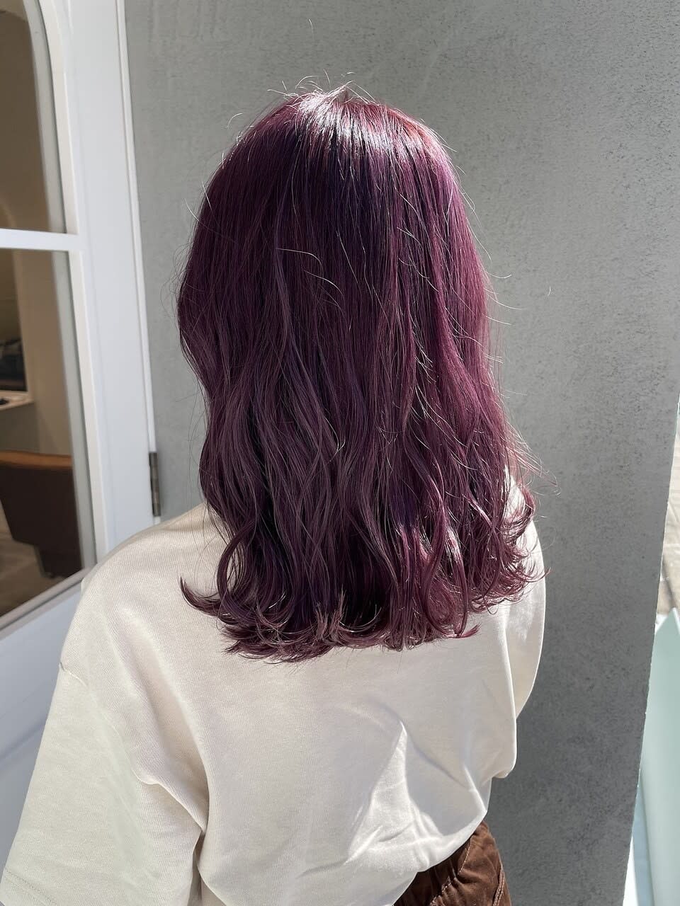 beauty:beast 益田店【ビューティービースト マスダテン】のスタイル紹介。レッドパープル