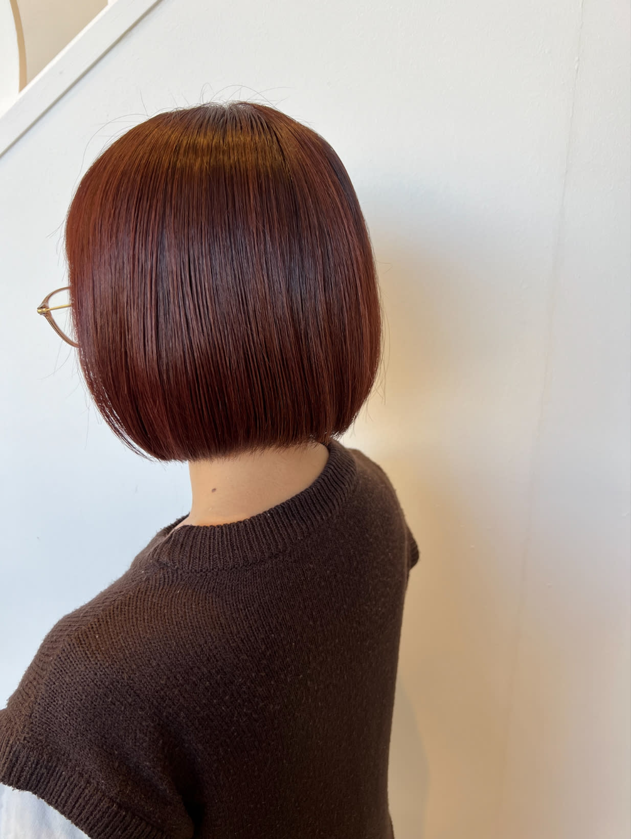 Bio-Top NISSHIN【ビオ トープ ニッシン】のスタイル紹介。【ボブ】タッセルボブ/オーガニックカラー/ピンクブラウン