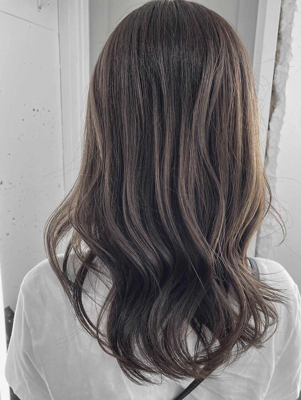 AOZORA HAIR FUJISAKIGU【アオゾラヘアーフジサキグウ】のスタイル紹介。ブリーチ無し☆透明感カラー