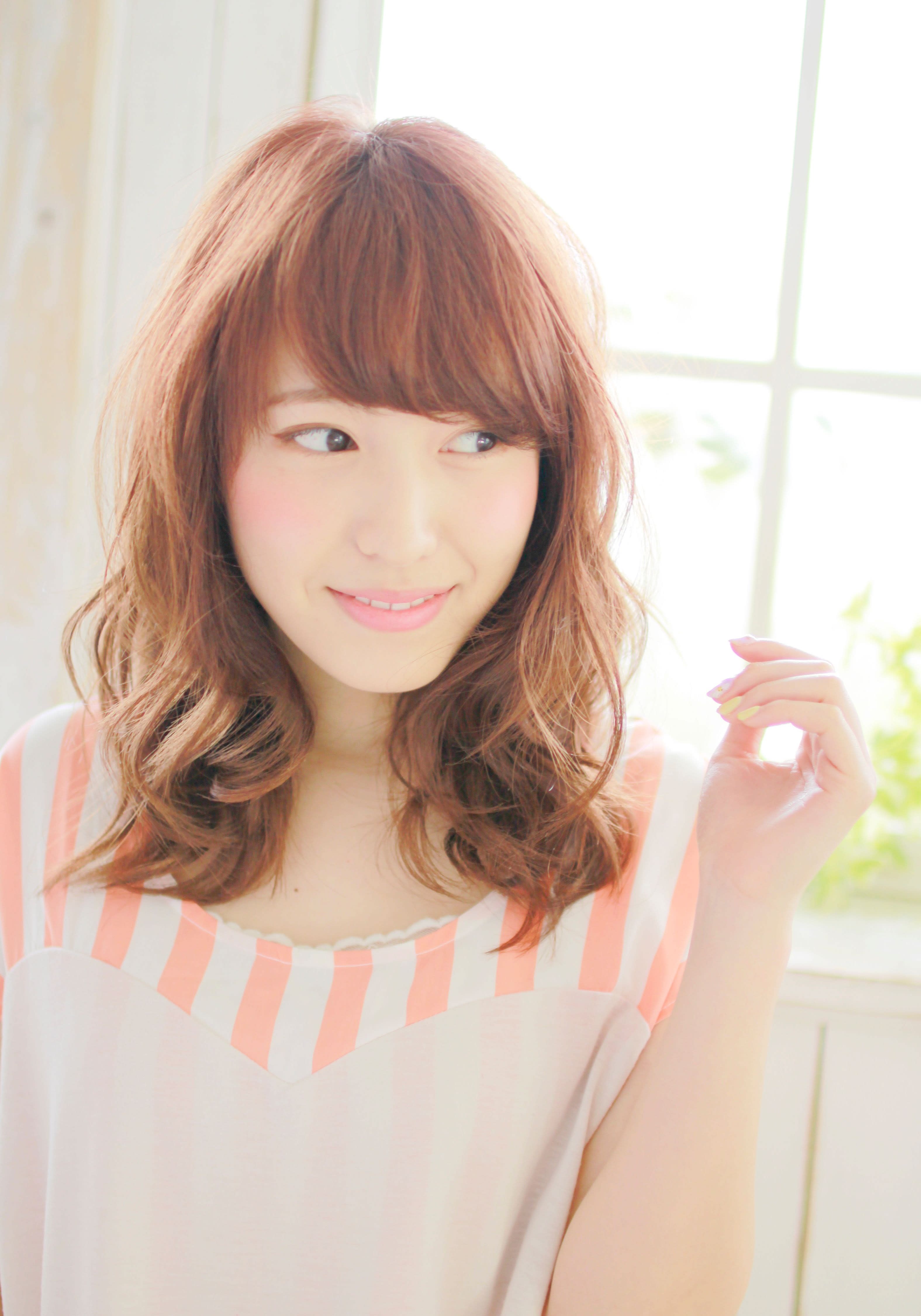 押上 美容室 Ray（レイ）髪質改善 完全個室完結型サロン【NEWOPEN】【オシアゲビヨウシツレイカミシツカイゼンカンゼンコシツカンケツガタサロン】のスタイル紹介。ふんわりエアリーパーマ