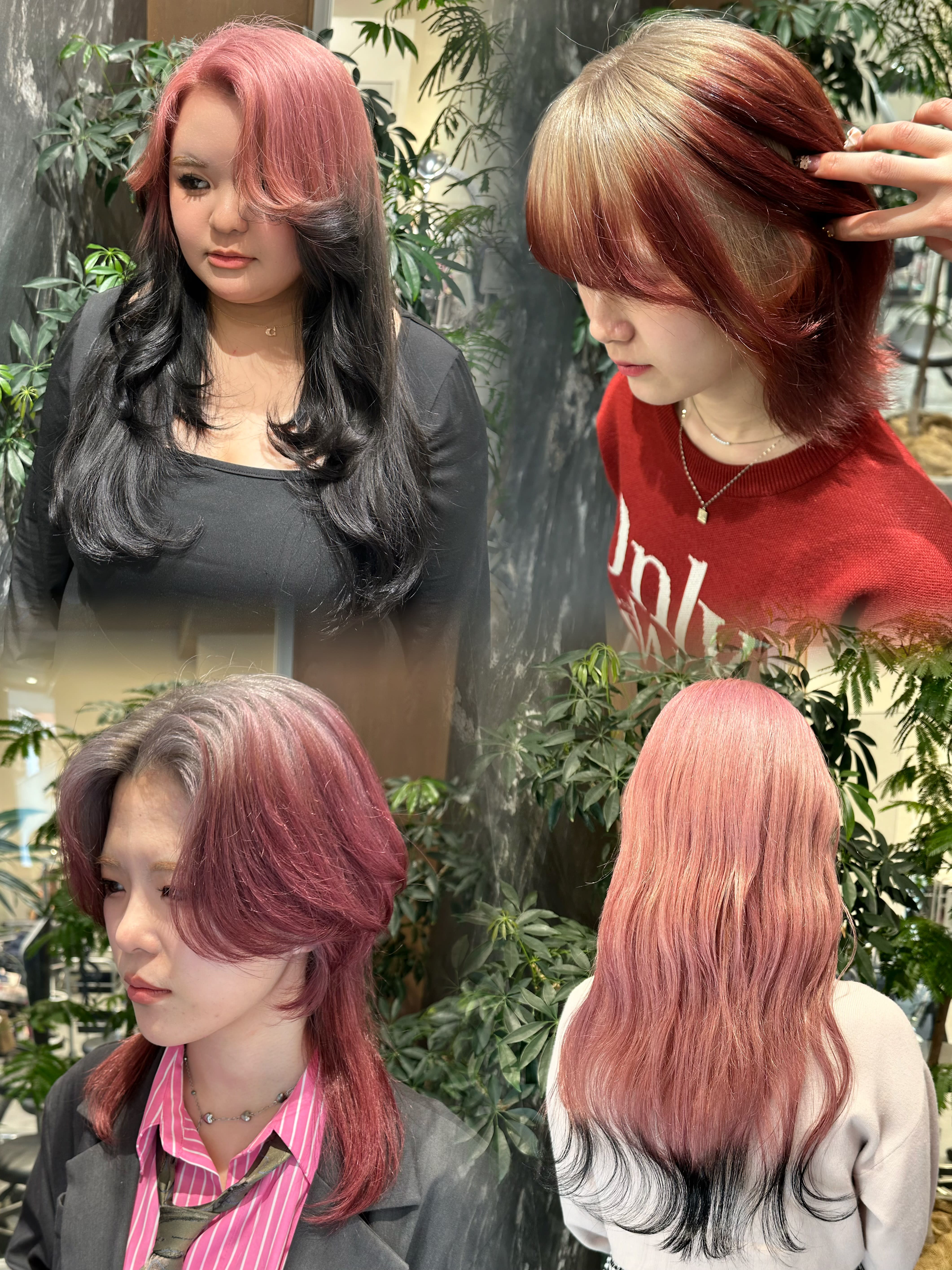 A'nyu【アニュー】のスタイル紹介。エンドカラー／ルーツカラー