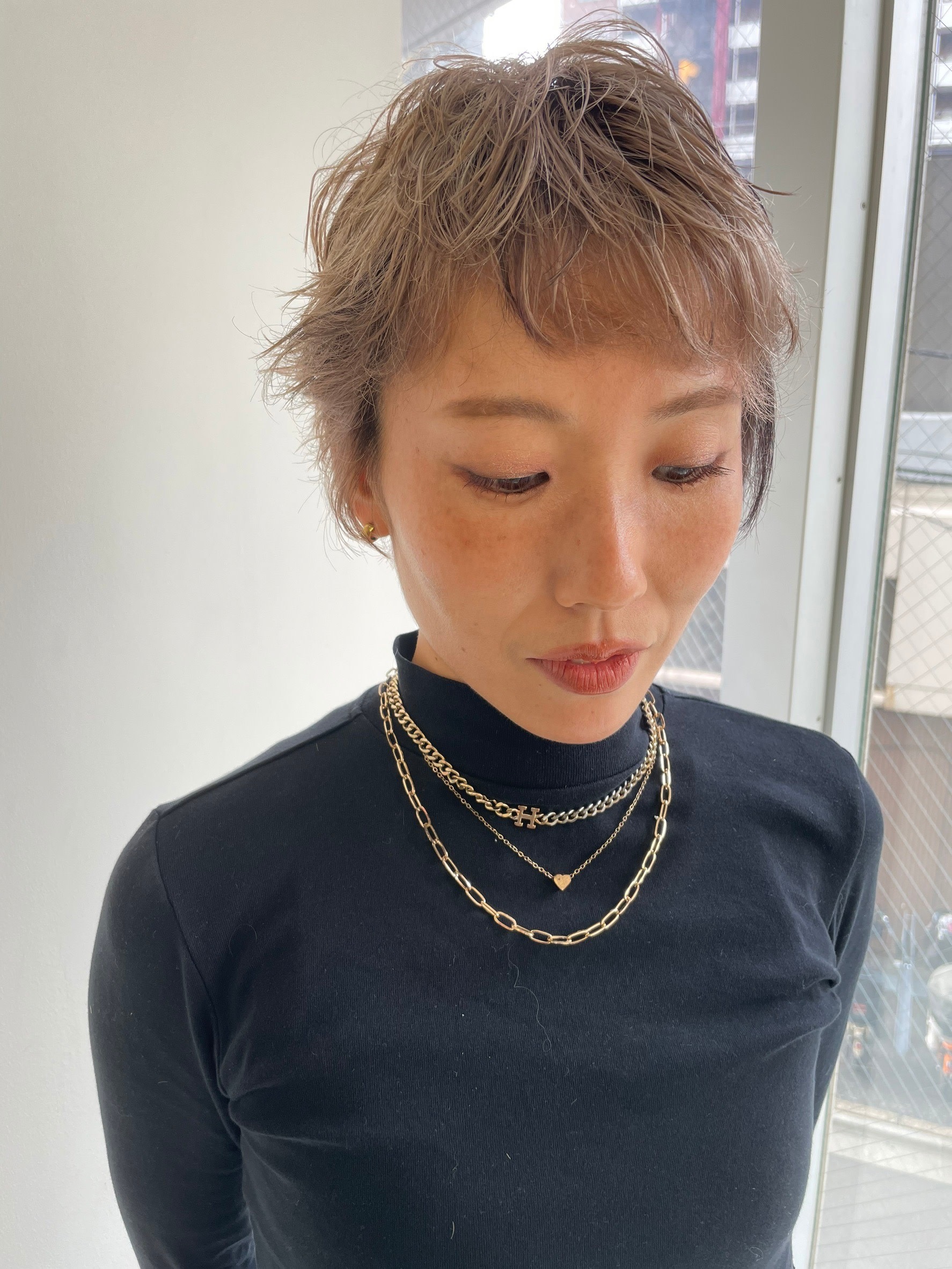 duFaBle【デュファブル】のスタイル紹介。白髪活かし/ショートカット