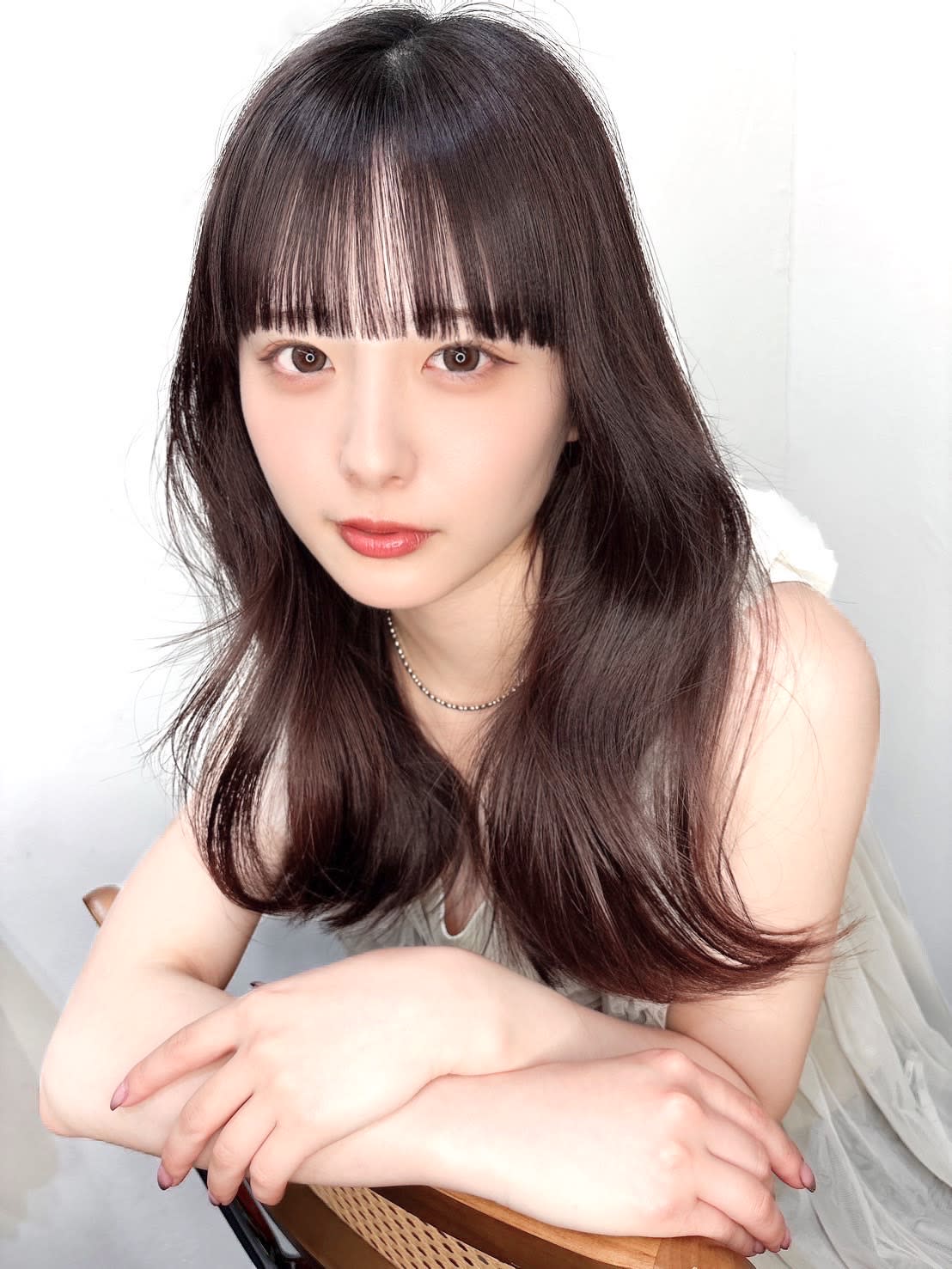 lott annibirth 髪質改善縮毛矯正/髪質改善トリートメント【ロット アニバース】のスタイル紹介。【髪質改善】マロンブラウン/艶髪/透明感/トリートメント