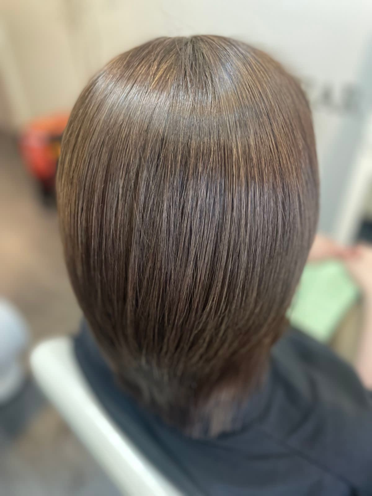 HAIR COMMUNITY DEAR【ヘアーコミュニティディア】のスタイル紹介。HAIR COMMUNITY DEAR　カットカラー縮毛矯正