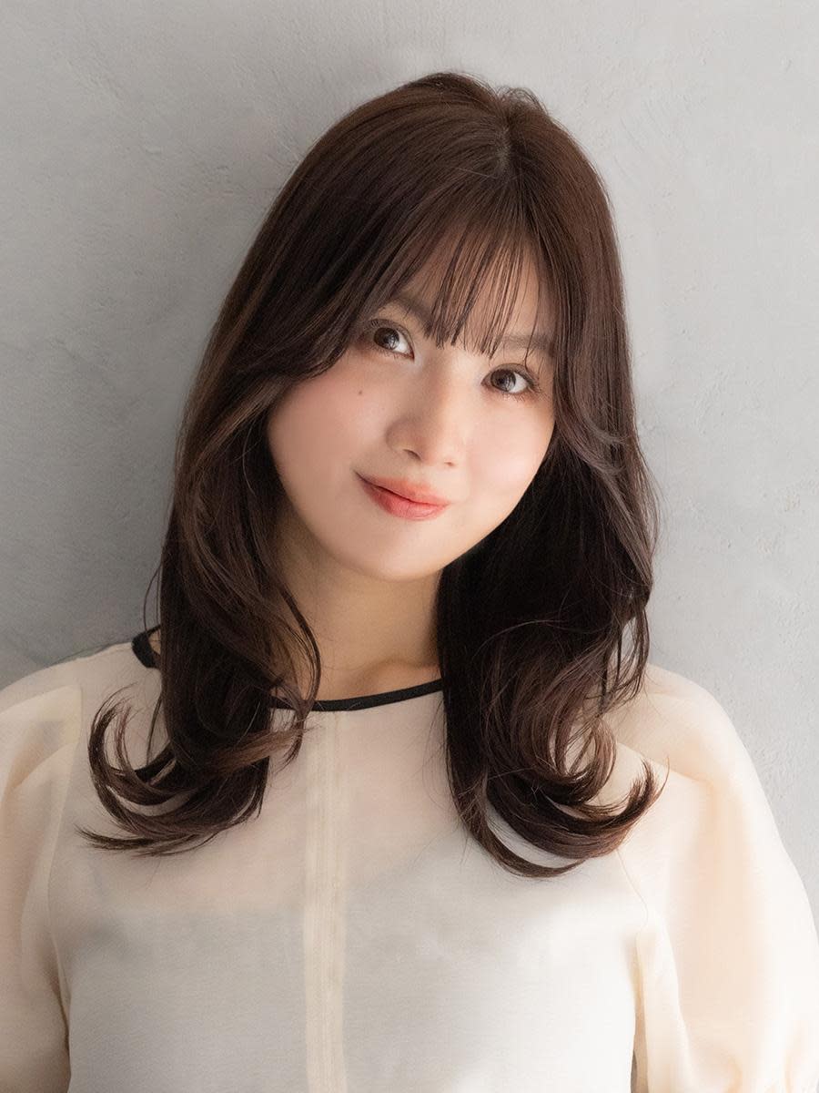 EARTH coiffure beauté 前橋川原店【アース コアフュールボーテ マエバシカワハラテン】のスタイル紹介。Sカールロング