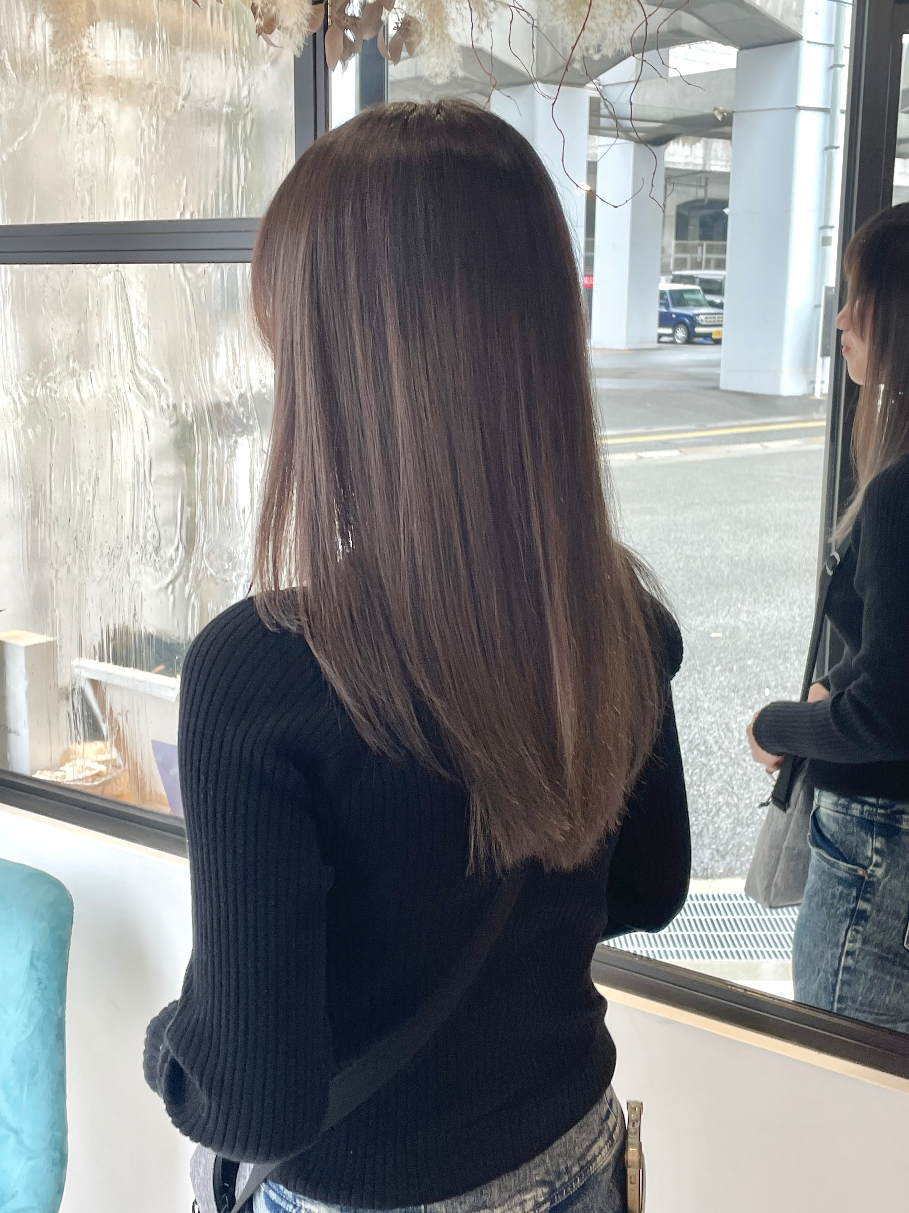 recipe allier【レシピ アリエ】のスタイル紹介。バレイヤージュ　グレー