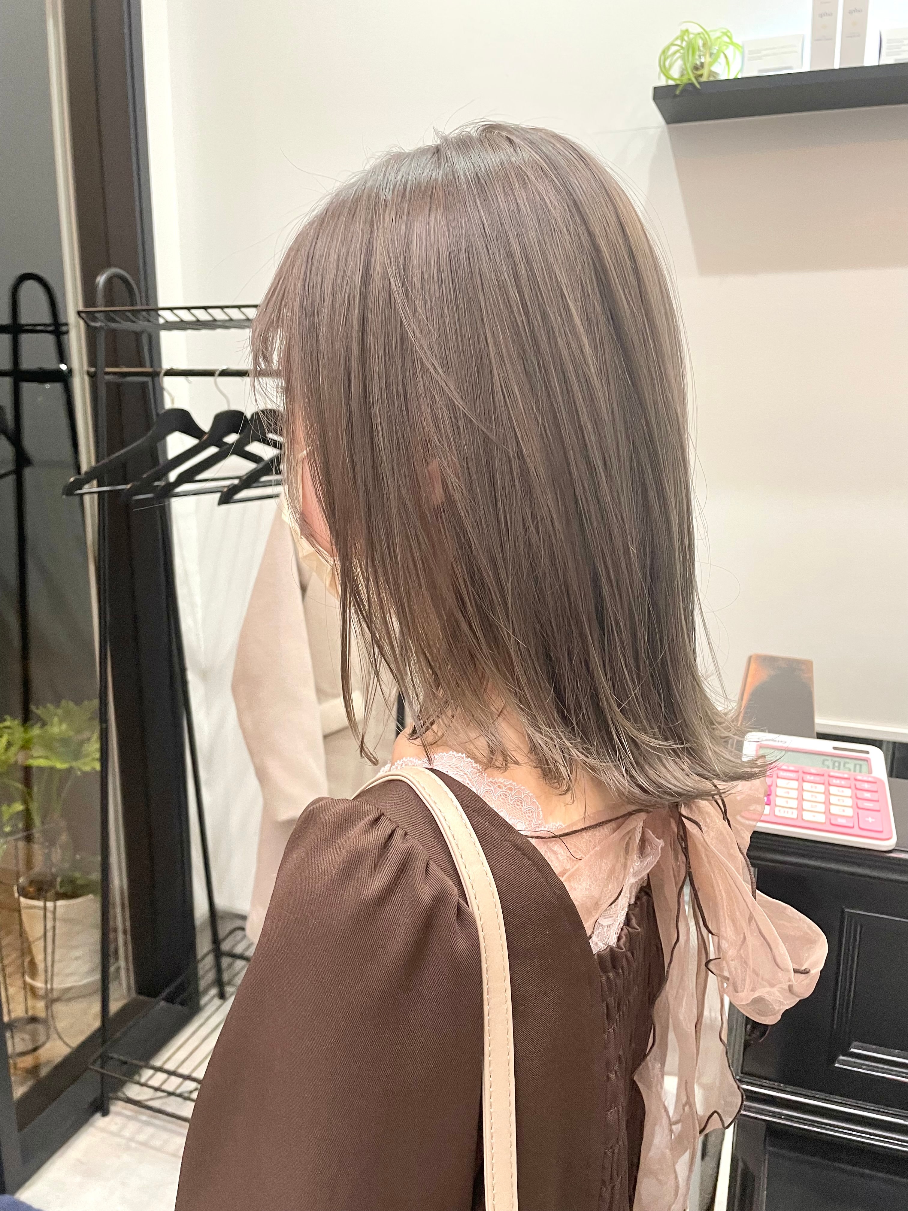 recipe allier【レシピ アリエ】のスタイル紹介。ミルクティーグレージュ