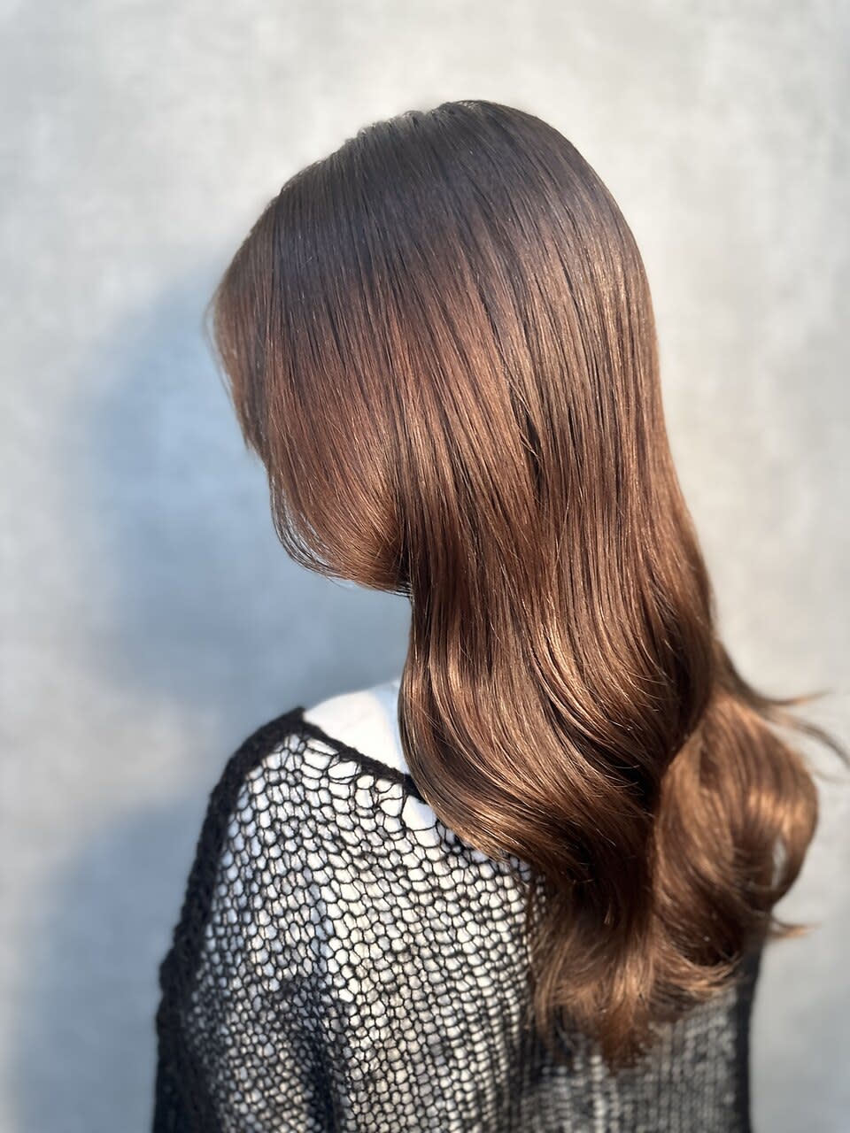 L'oeuf 【ルフ】【ルフ】のスタイル紹介。ツヤツヤロング