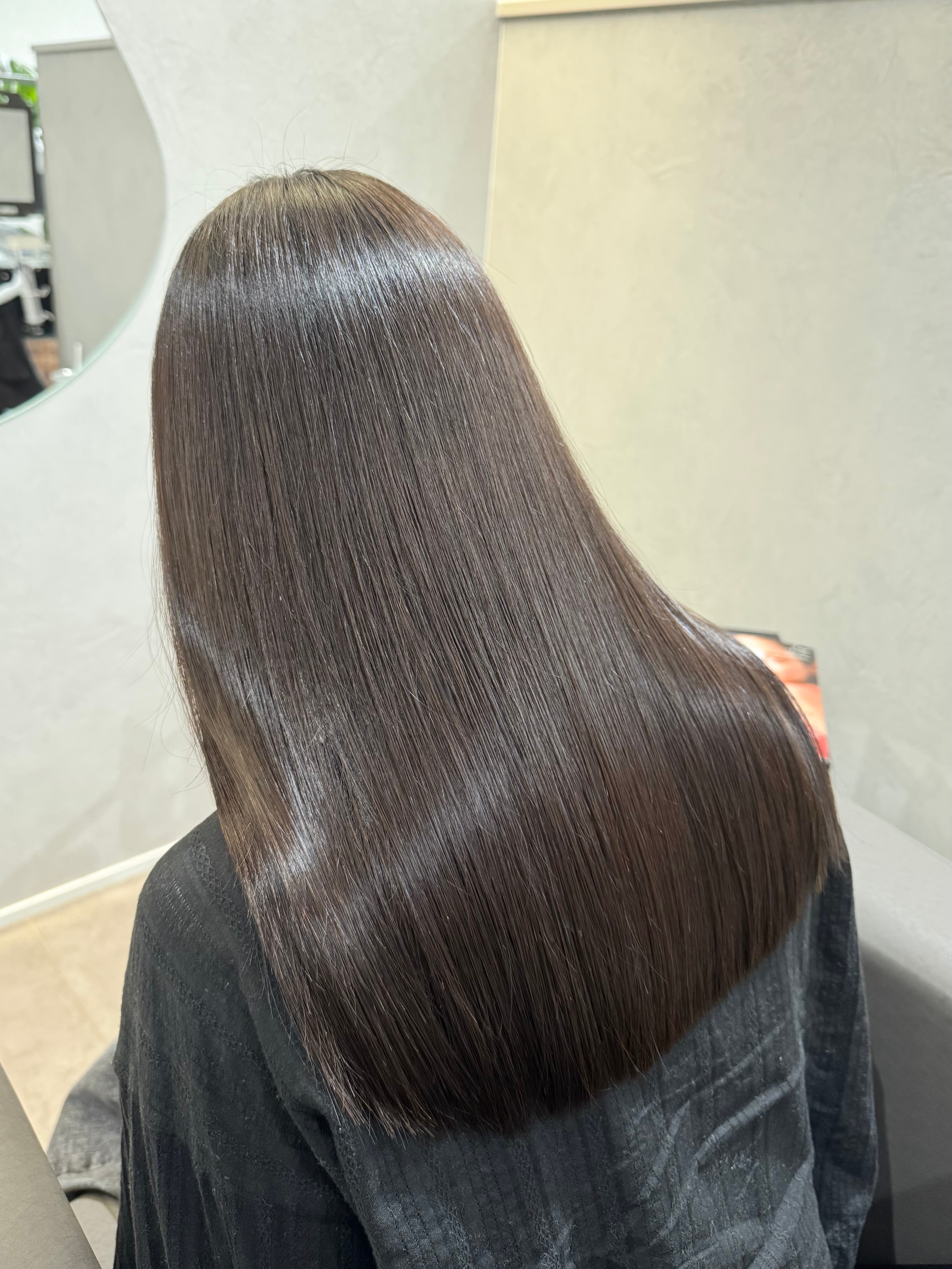 Salon de Qualia【サロンドクオリア】のスタイル紹介。サラ艶ストレート/髪質改善/酸性ストレート/縮毛矯正