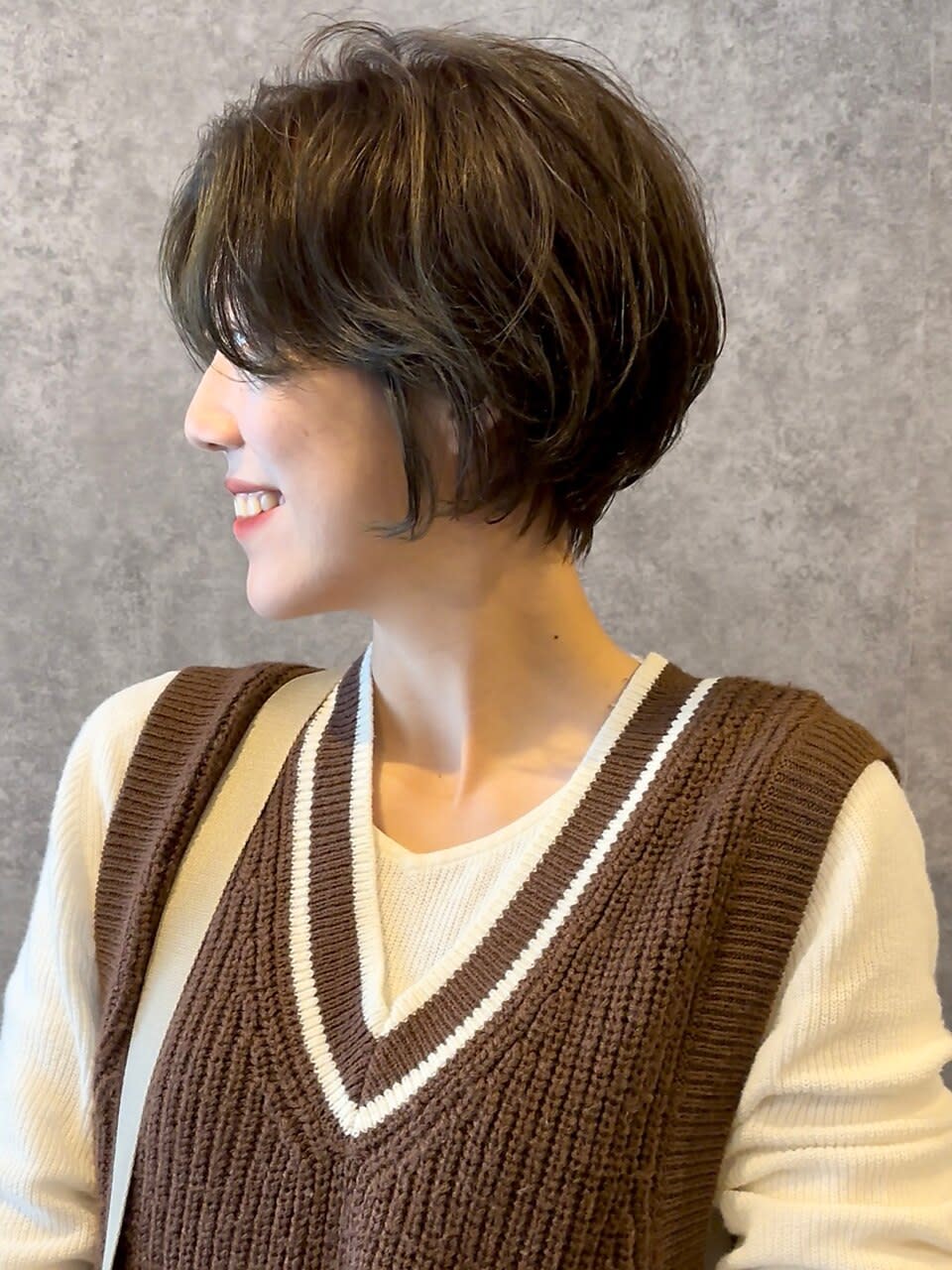 hair salon chic.【ヘアーサロンシック】のスタイル紹介。ハンサムショート