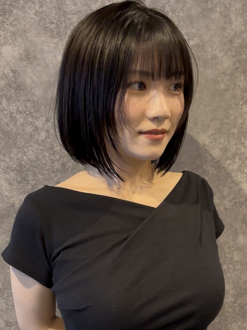 hair salon chic.【ヘアーサロンシック】のスタイル紹介。ミストラップボブ