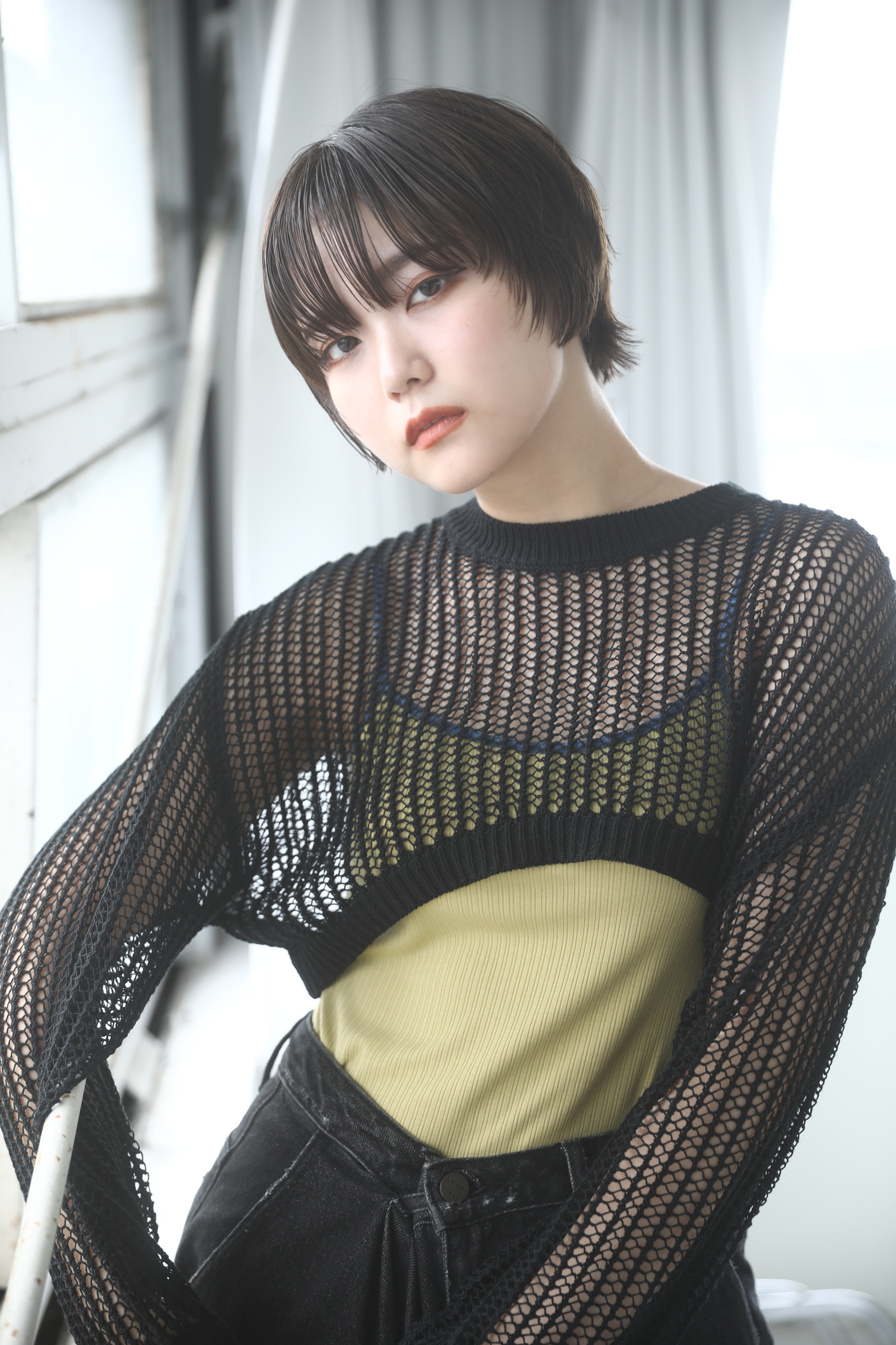 OSAYA YOKAICHI【オサヤ　ヨウカイチ】のスタイル紹介。ウルフショート★