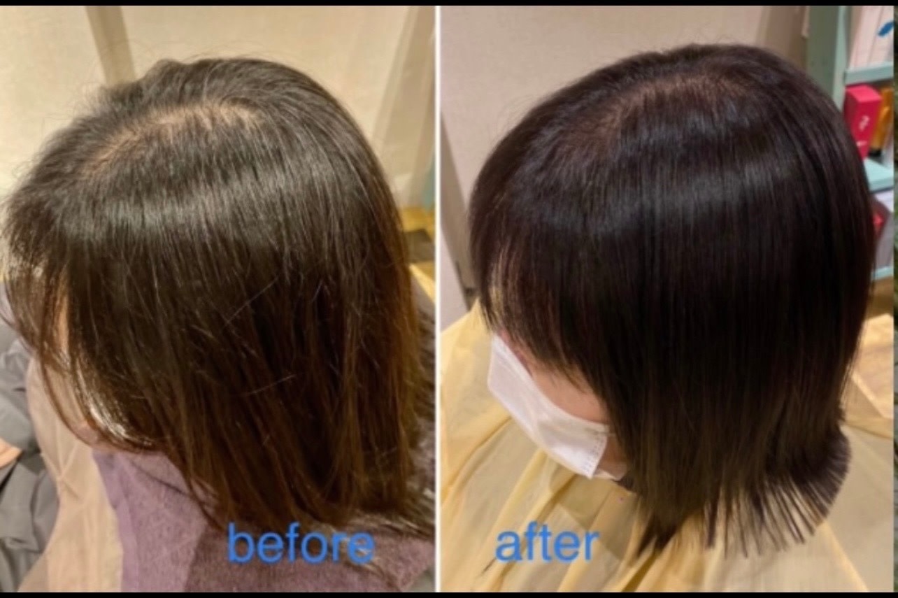 髪質改善する白髪染め専門店 TSUYA_IRO 毛呂山店【カミシツカイゼンスルシラガゾメセンモンテン ツヤイロモロヤマテン】のスタイル紹介。髪質改善する白髪染め専門店 TSUYA_IRO 毛呂山店