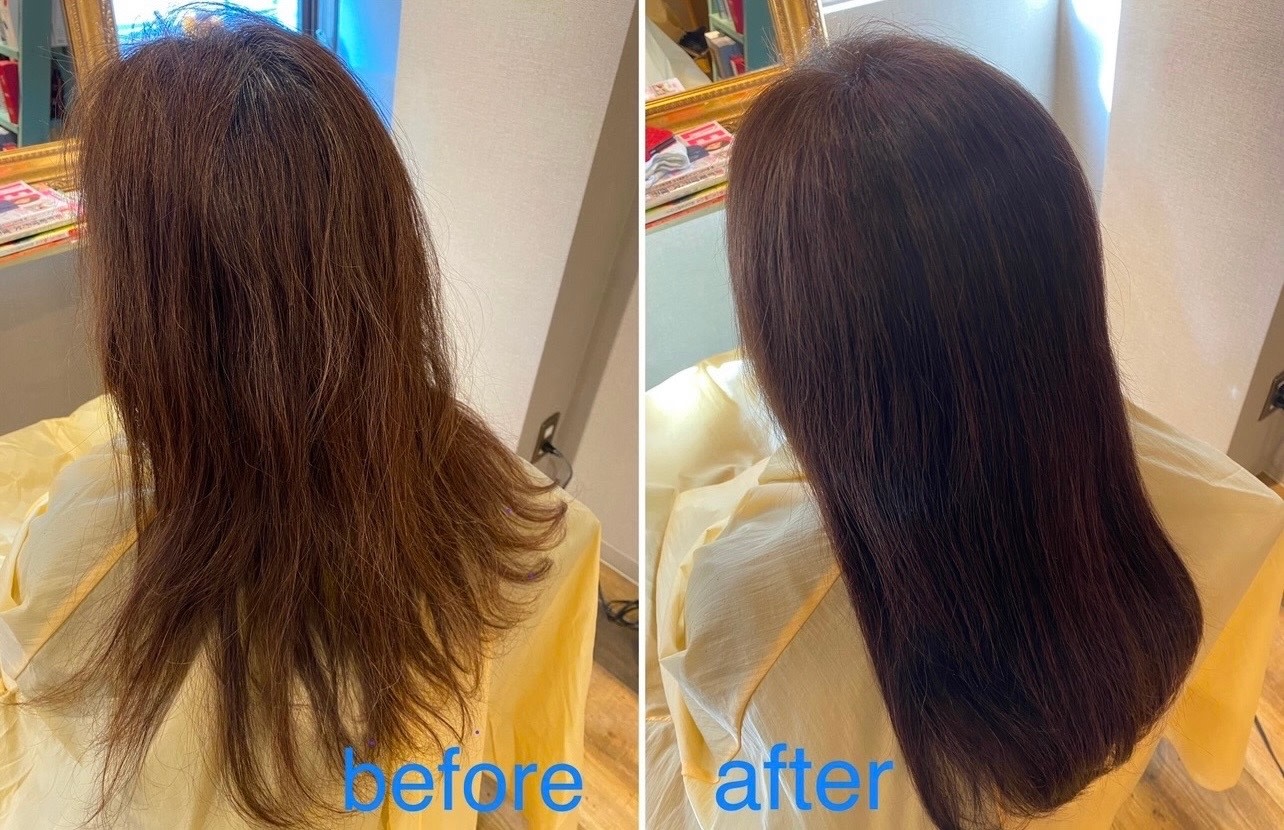 髪質改善する白髪染め専門店 TSUYA_IRO 毛呂山店【カミシツカイゼンスルシラガゾメセンモンテン ツヤイロモロヤマテン】のスタイル紹介。髪質改善する白髪染め専門店 TSUYA_IRO 毛呂山店