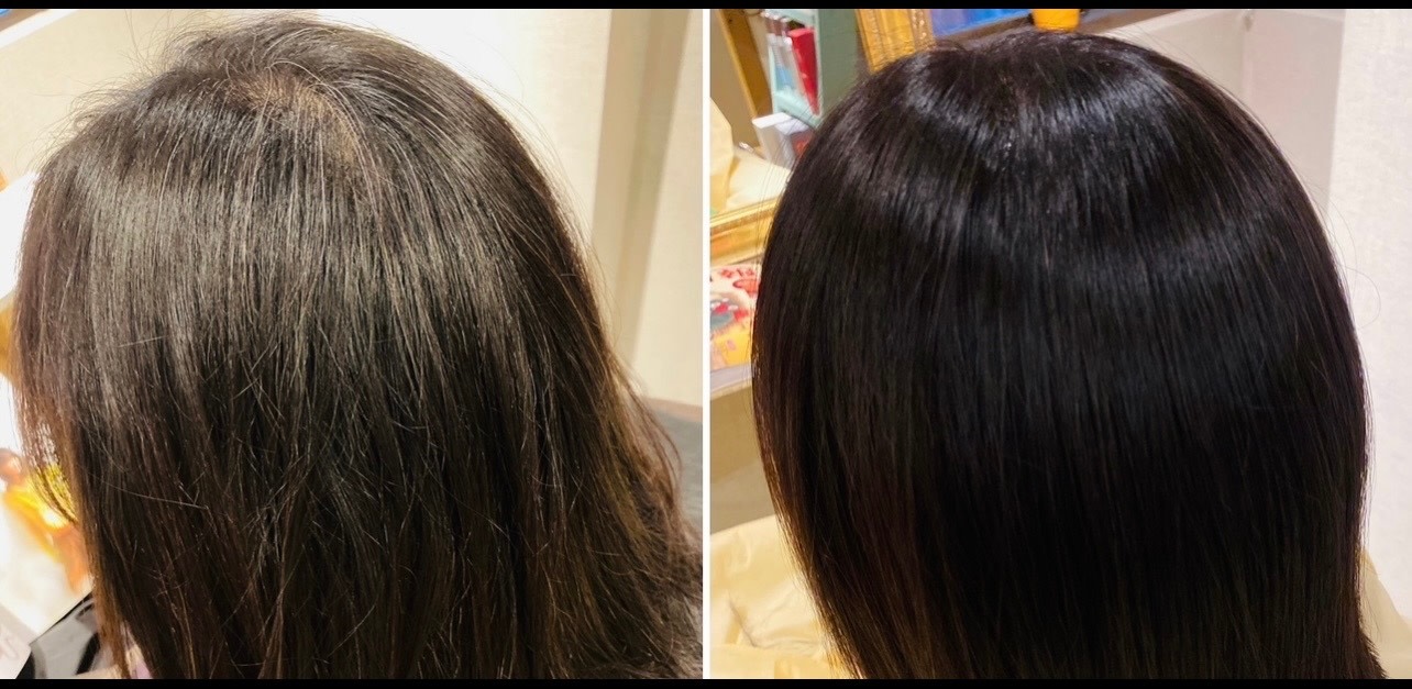 髪質改善する白髪染め専門店 TSUYA_IRO 毛呂山店【カミシツカイゼンスルシラガゾメセンモンテン ツヤイロモロヤマテン】のスタイル紹介。髪質改善する白髪染め専門店 TSUYA_IRO 毛呂山店