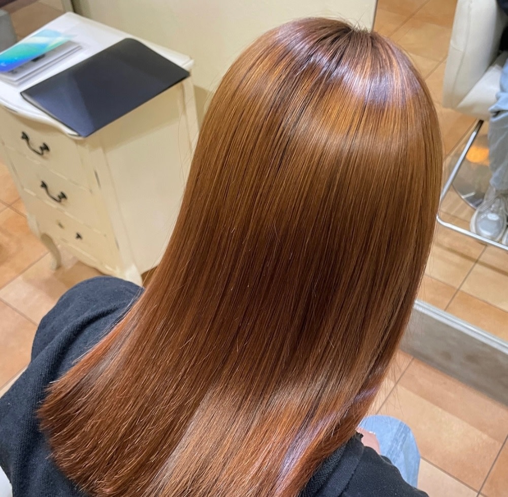 MIEUXS【ミュウズ】のスタイル紹介。髪質改善美髪縮毛矯正