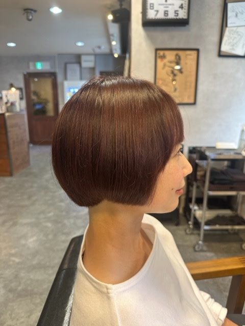 Laverite hair&beauty【ラヴェリテ ヘア アンド ビューティー】のスタイル紹介。髪質改善トリートメント　ミニボブ
