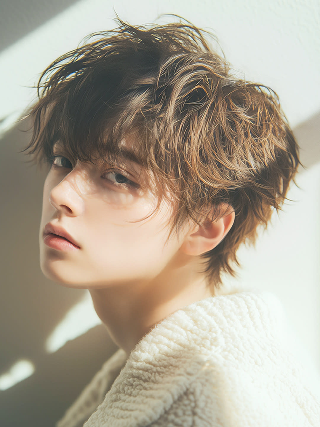 【メンズ個室サロン】ALL DAY HELLO`S 京都駅前店【メンズコシツサロン オールデイハローズキョウトエキマエテン】のスタイル紹介。20代30代40代　マッシュ無造作モテ髪カジュアルパーマ