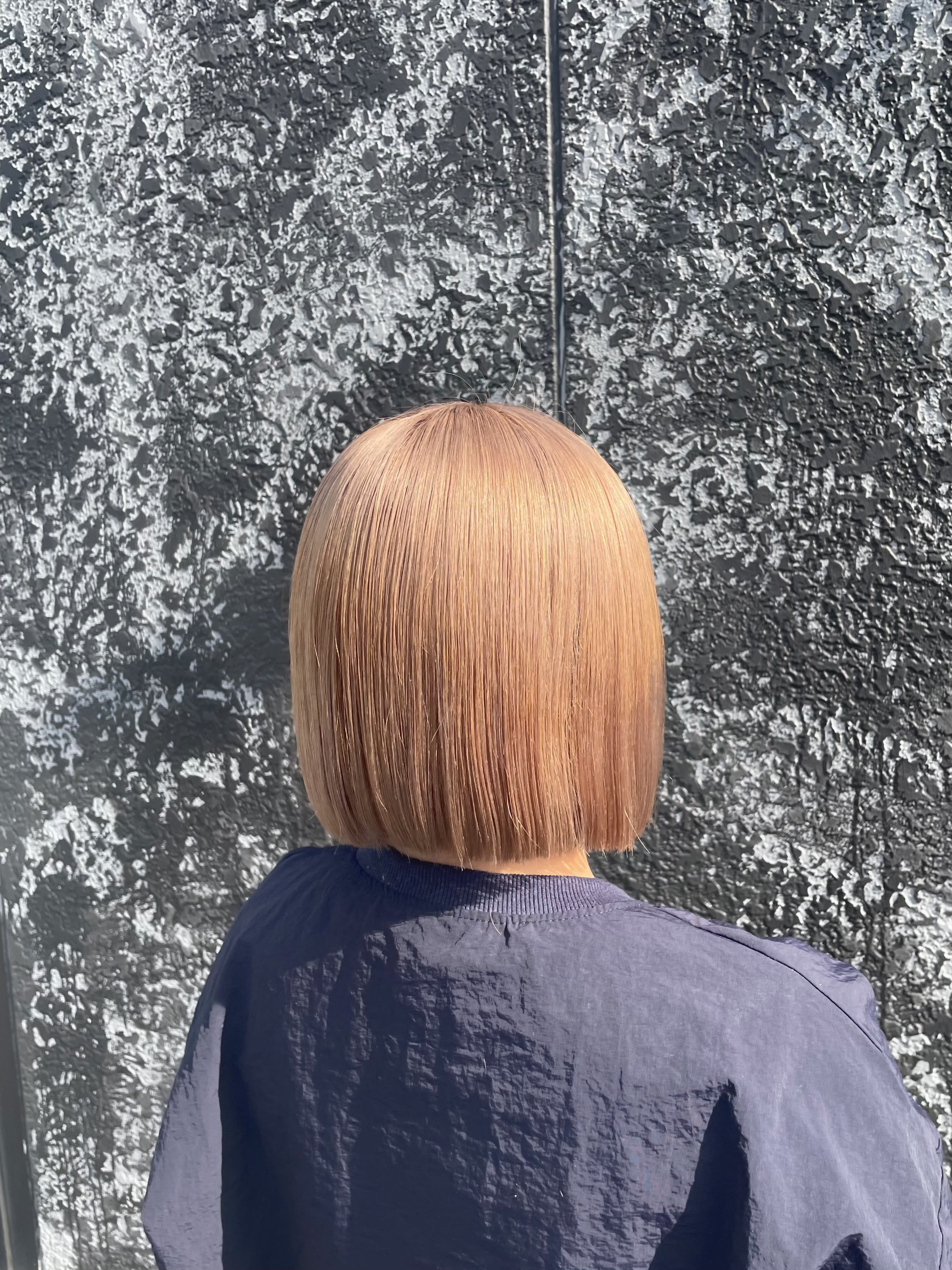 Maison 7LOOKS 宇都宮簗瀬店【メゾン セブンルックス ウツノミヤヤナセテン】のスタイル紹介。ボブ×ミルクティーカラー《手塚》