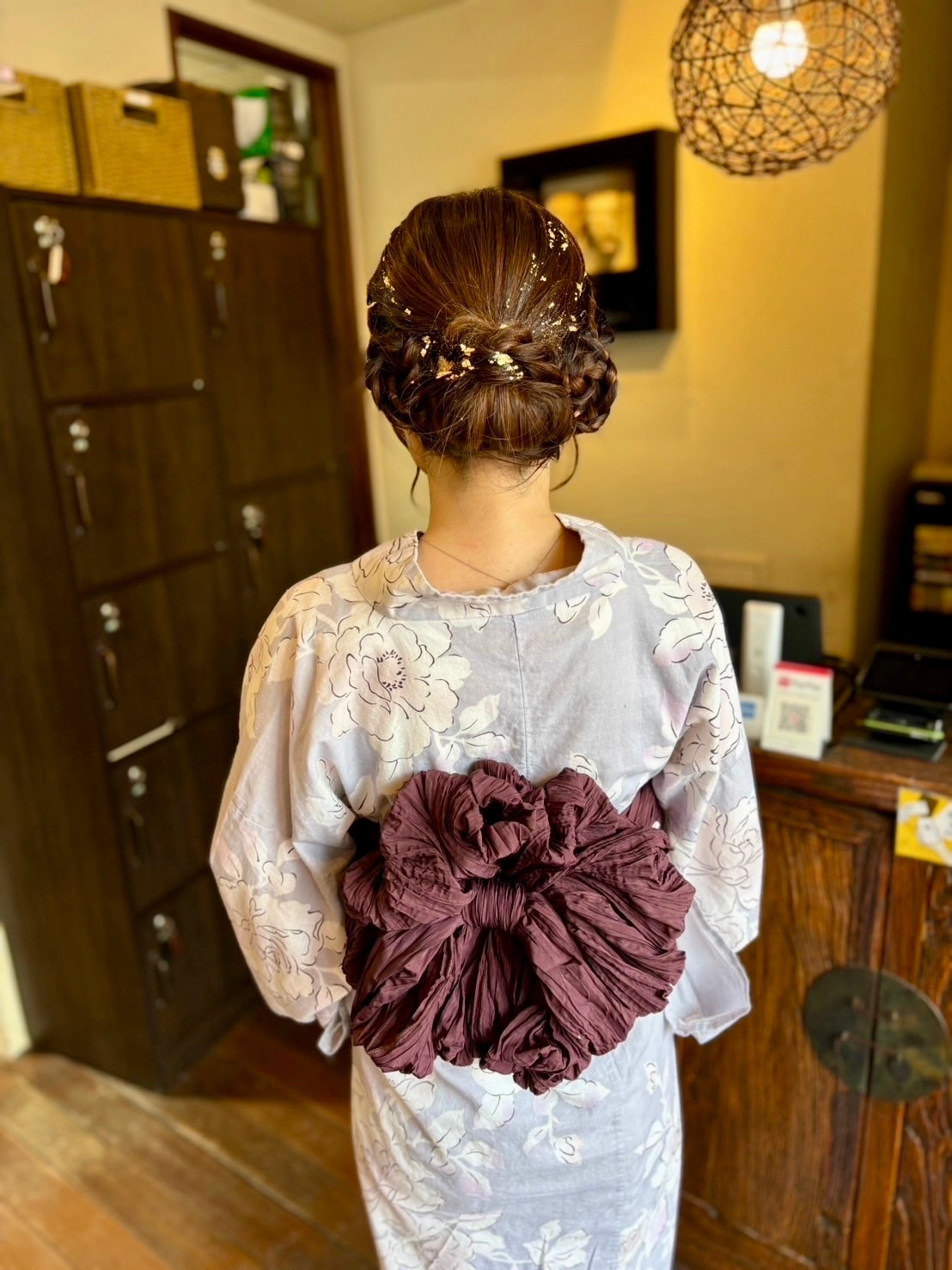 jujur【ジュジュル】のスタイル紹介。浴衣×ヘアセット