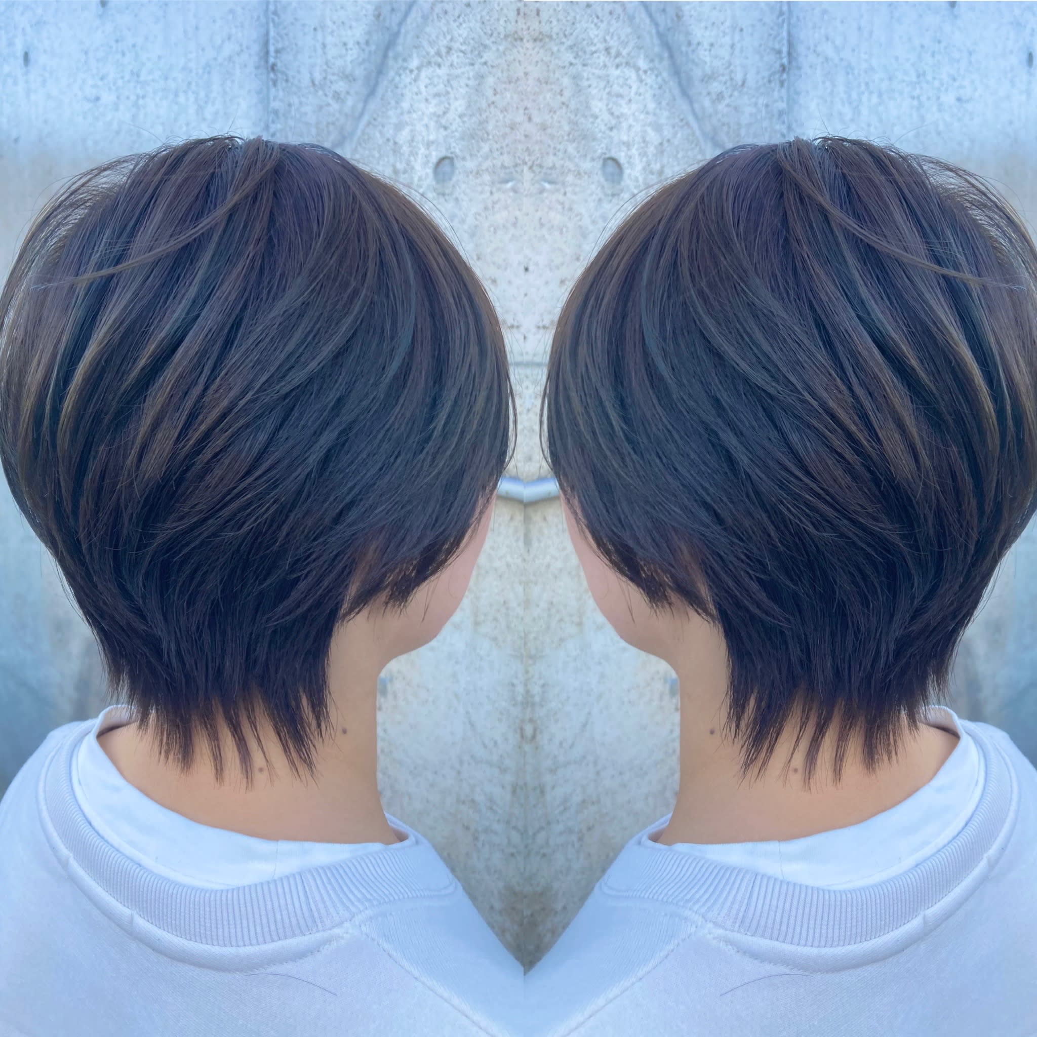 hair position GiGy/OGAWA【ヘアポジションジギーオガワ】のスタイル紹介。ウルフショート