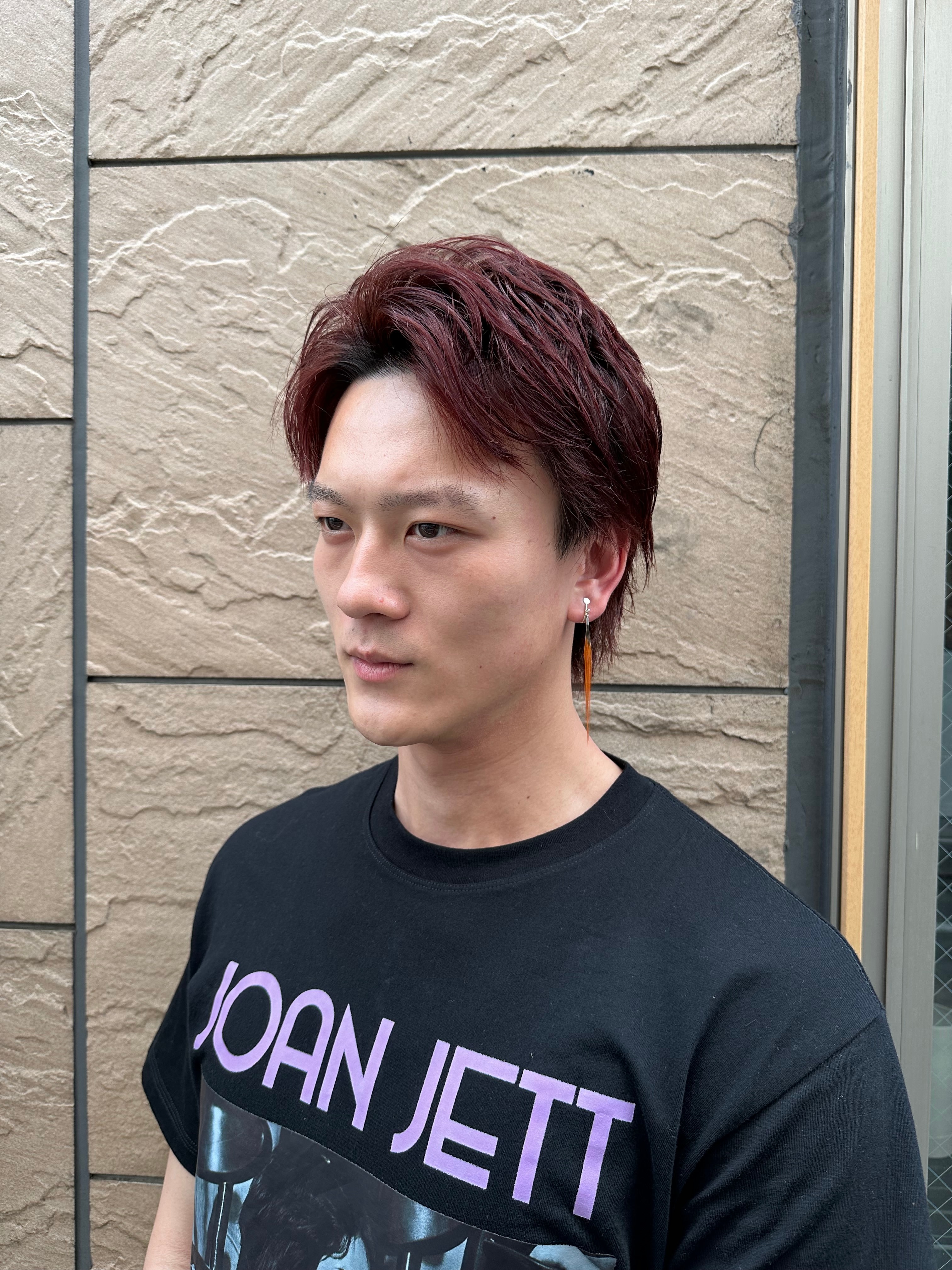 HAREKE loopidea【ハレケ ルーピディア】のスタイル紹介。カーマインショート