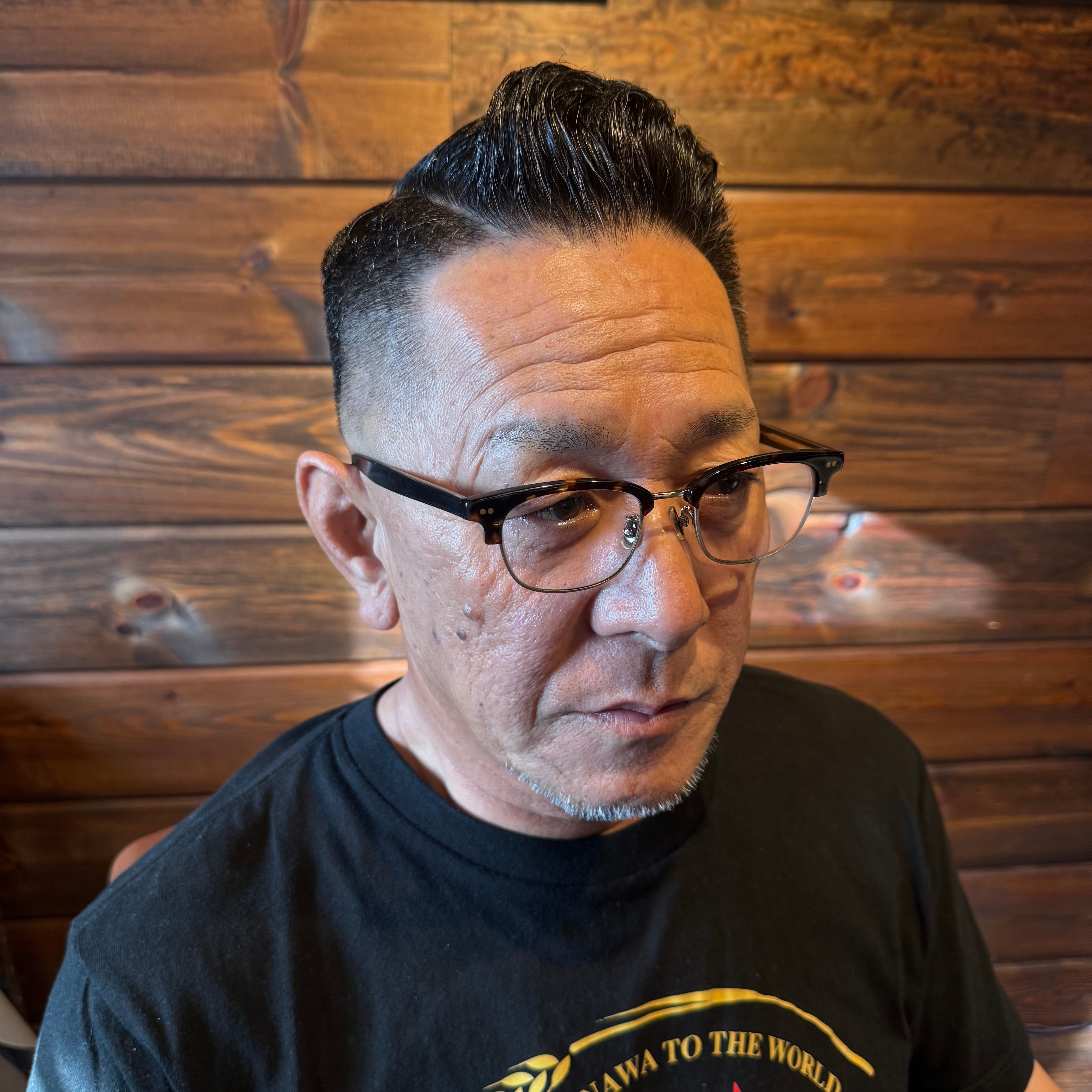 BARBER NEW HORIZON【バーバーニューホライズン】のスタイル紹介。サイドパート