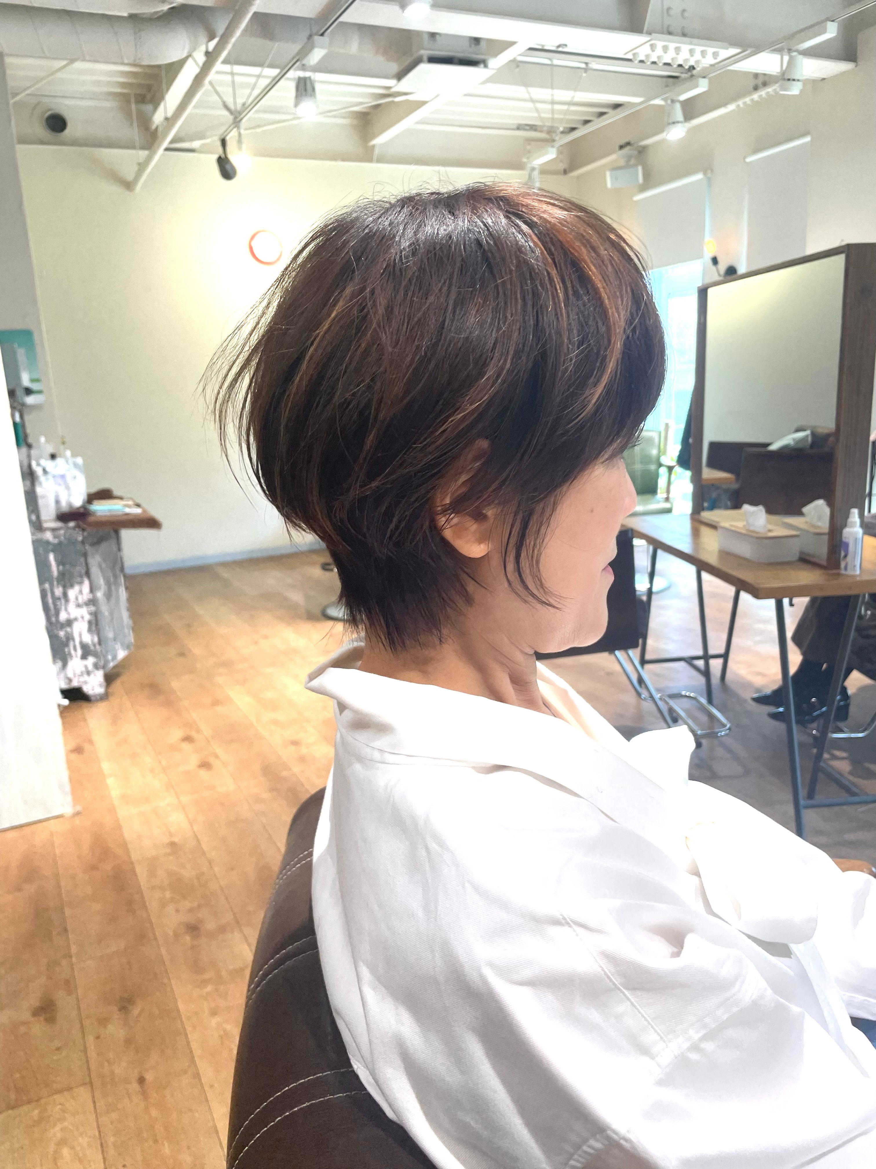 ao.tokyo 二子玉川美容室【アオトーキョー フタコタマガワビヨウシツ】のスタイル紹介。ミセスショート